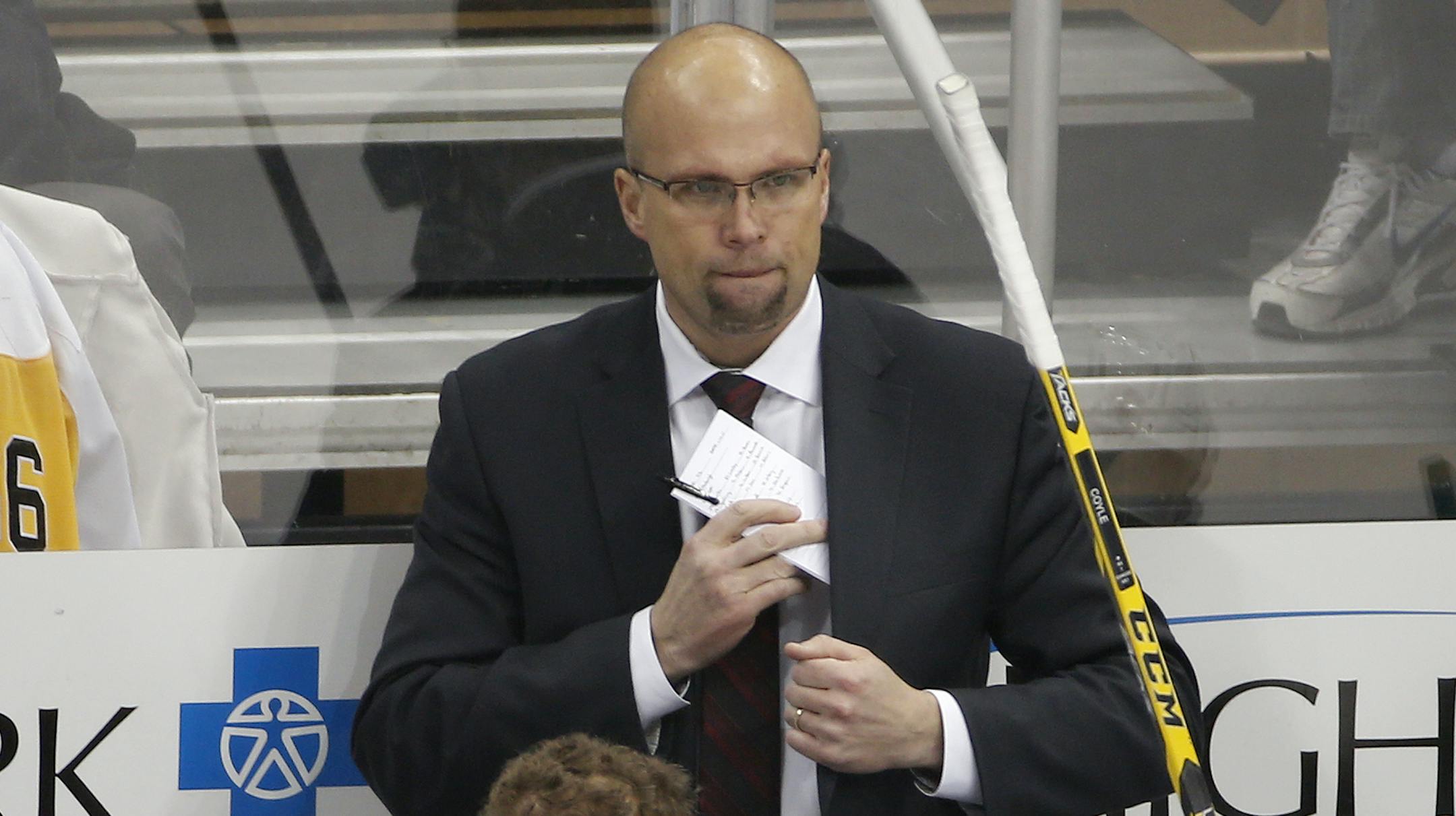Minnesota Wild head coach Mike Yeo