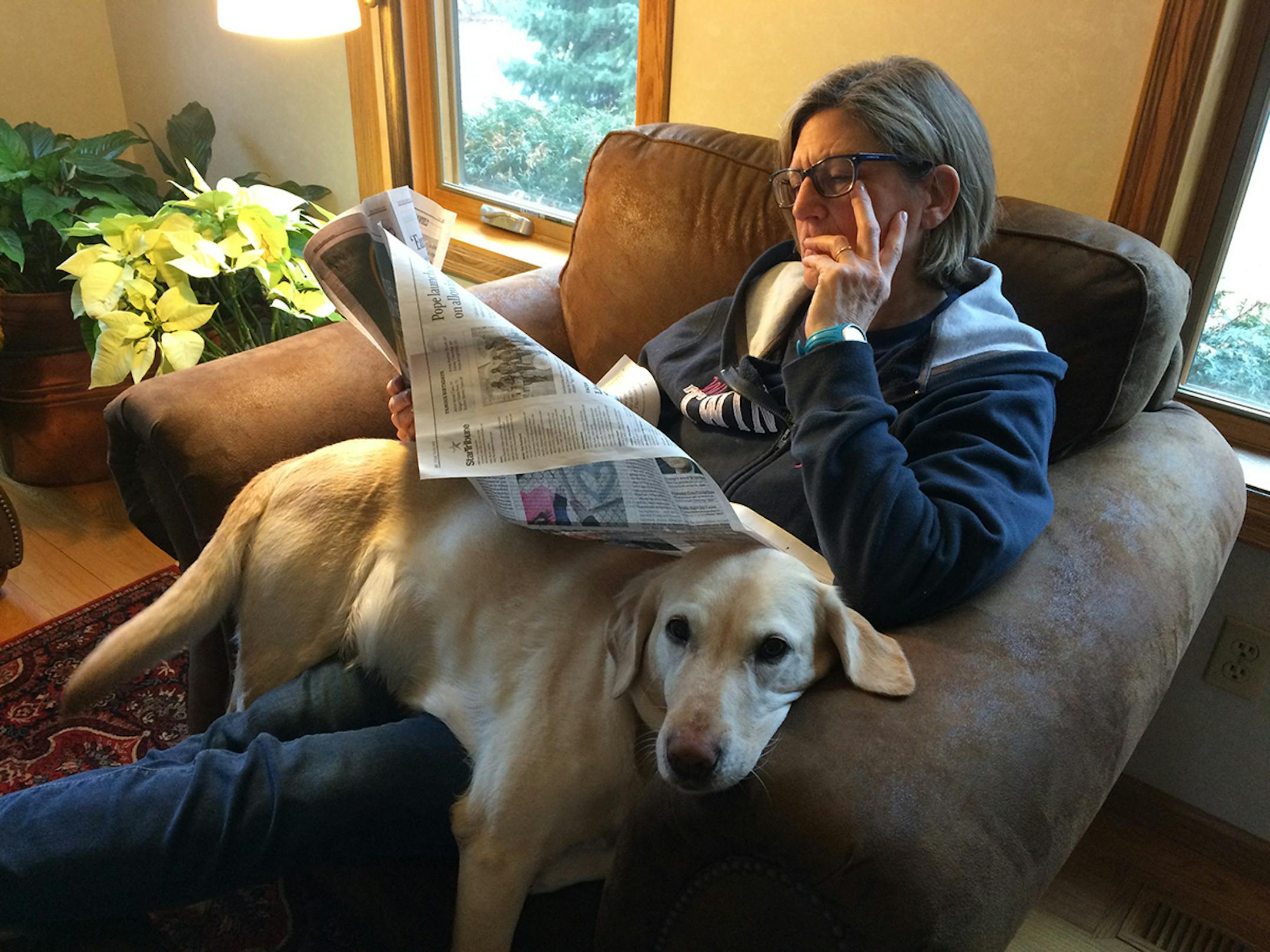 Bailey can't get enough time with her people.