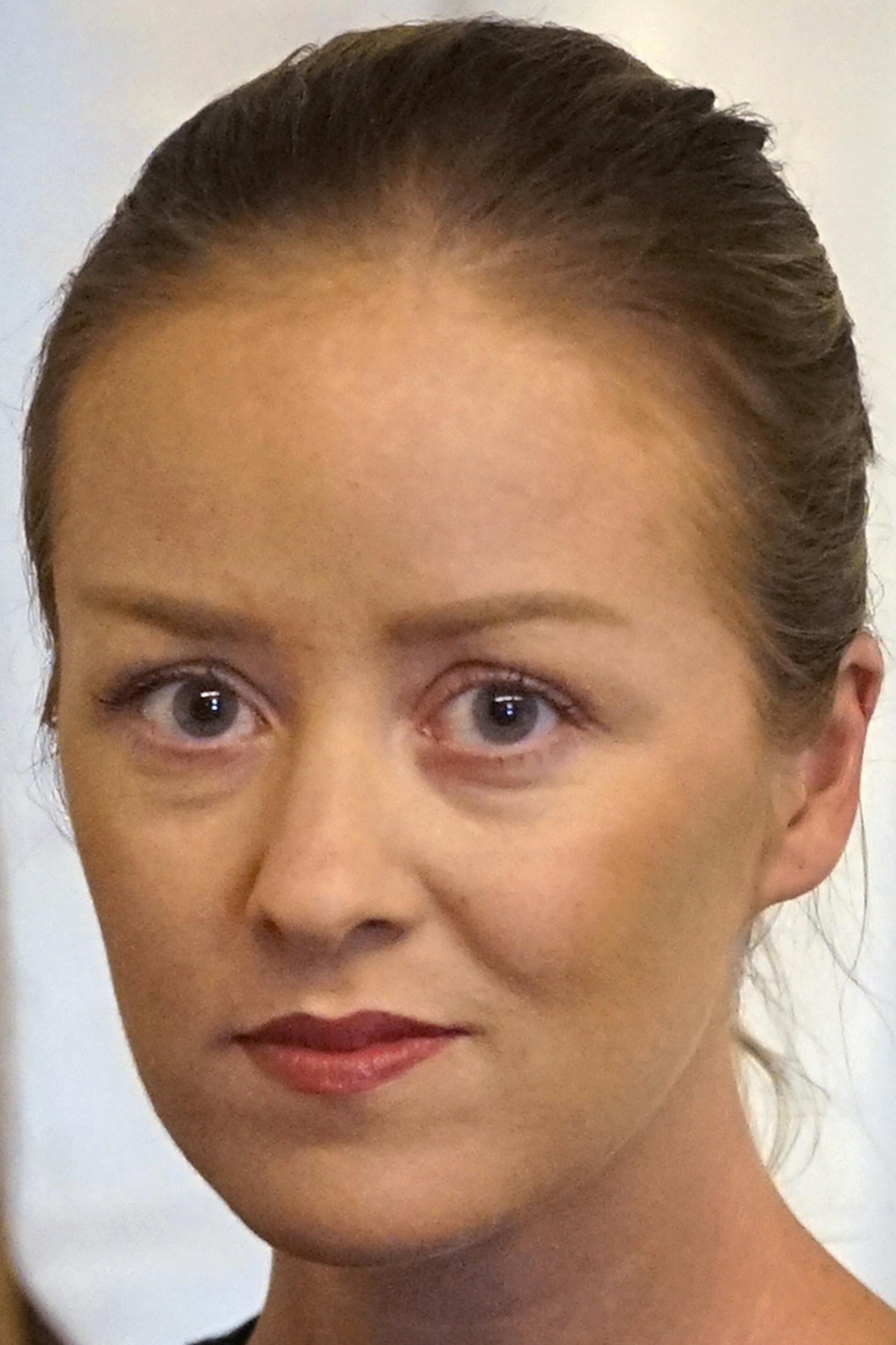 fashion designer Caroline Hayden, showing at Fashion Week Minnesota designed this strapless coated twee worn by model Mattea Beeson. ]Richard Tsong-Taatarii/rtsong-taatarii@startribune.com