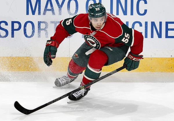 With defenseman Matt Dumba in the lineup, the Wild has a 30-11-1 record.
