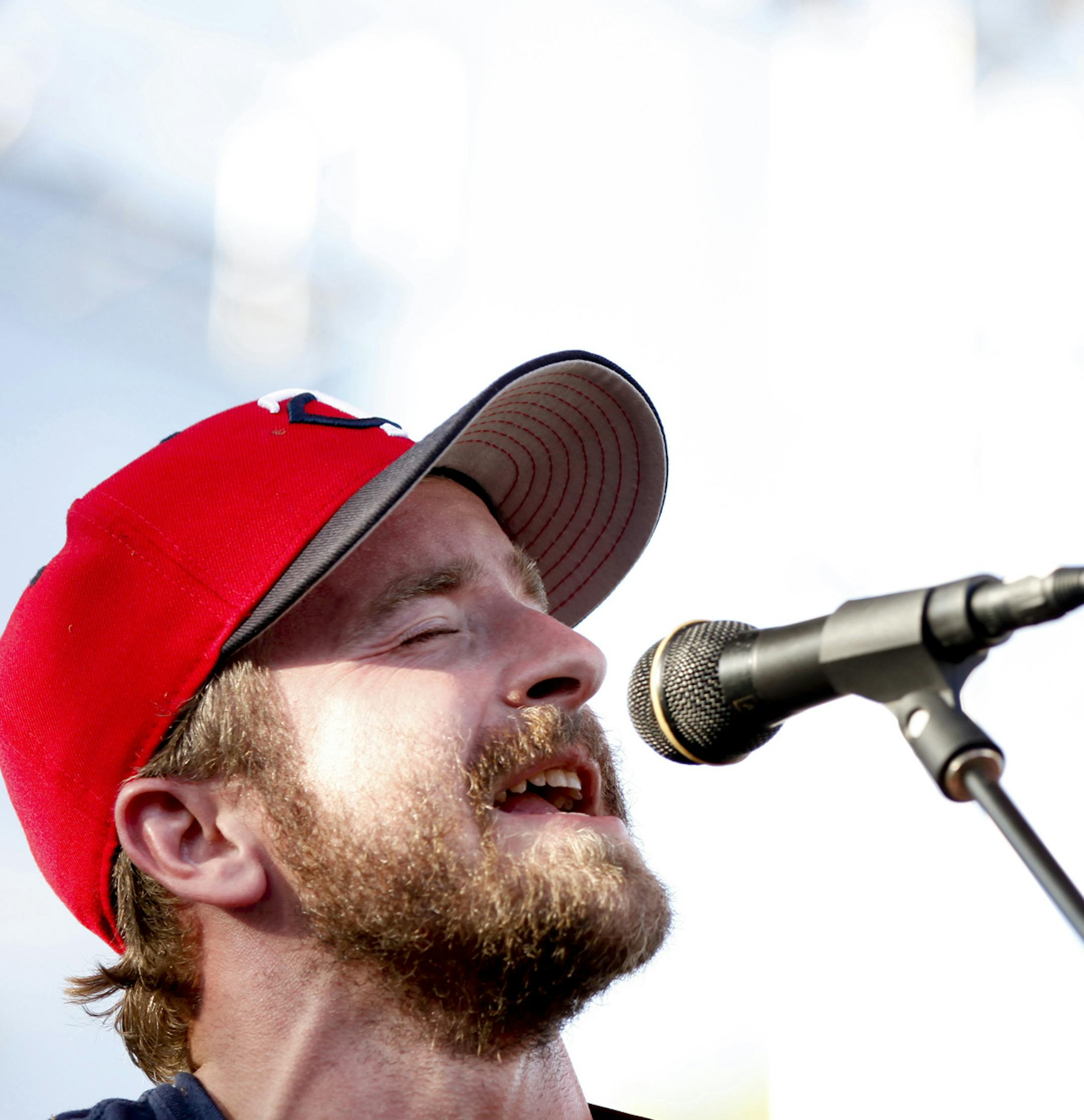 Trampled by Turtles's Dave Simonett performs as the fourth act of the evening at the 2012 Rock the Garden concert in Minneapolis, Minn. on Saturday, June 16, 2012.] MEGAN TAN/ STAR TRIBUNE‚Ä¢megan.tan@startribune.com ORG XMIT: MIN2013041109115410