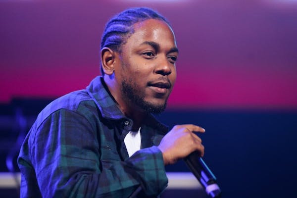 Rapper Kendrick Lamar performs at Power 105.1's Powerhouse 2015 at Barclays Center on Thursday, Oct. 22, 2015, in New York.