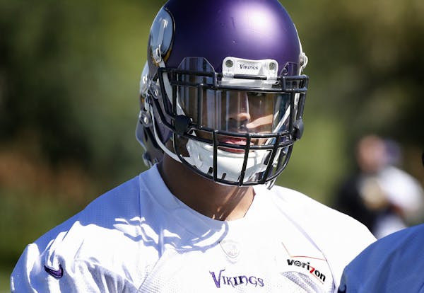 Minnesota Vikings linebacker Anthony Barr (55) during the first day of Minicamp.