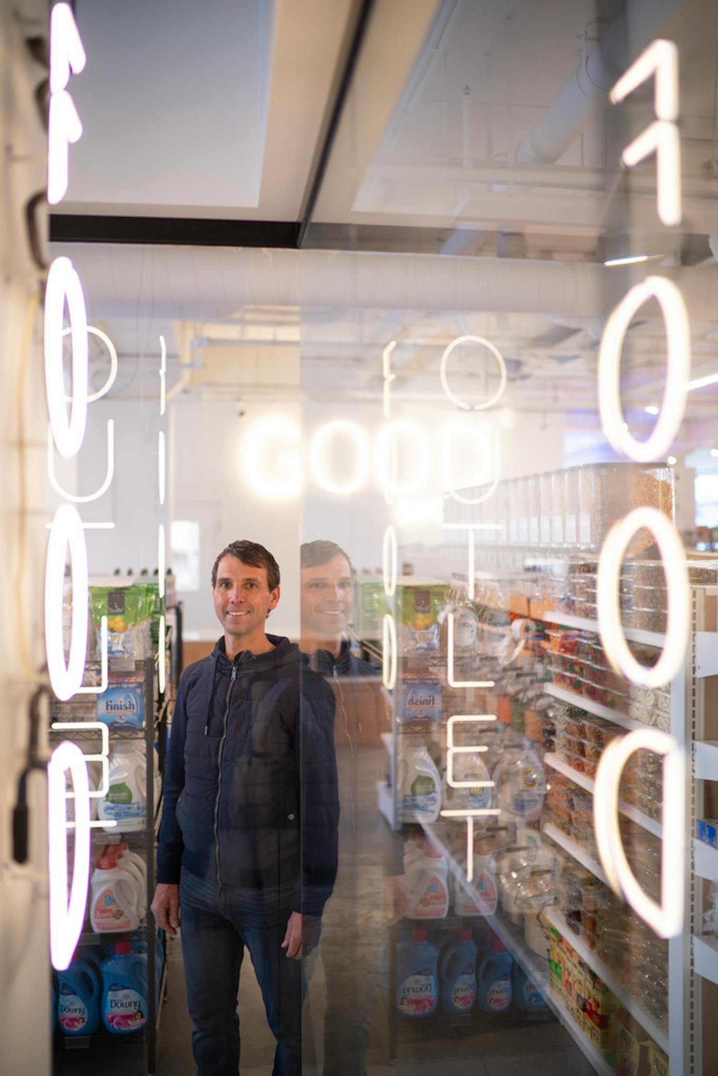 Good Grocer founder Kurt Vickman in the new store set to open Friday. ] JEFF WHEELER • jeff.wheeler@startribune.com