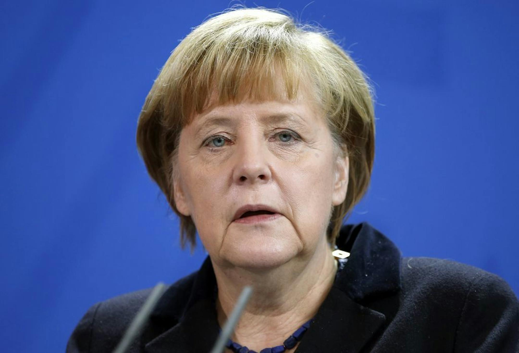 German Chancellor Angela Merkel