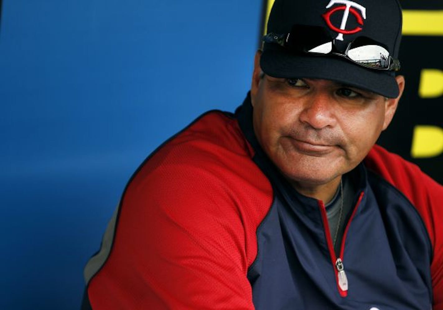 Tom Nieto, manager of the Twins' Class AAA Rochester Red Wings