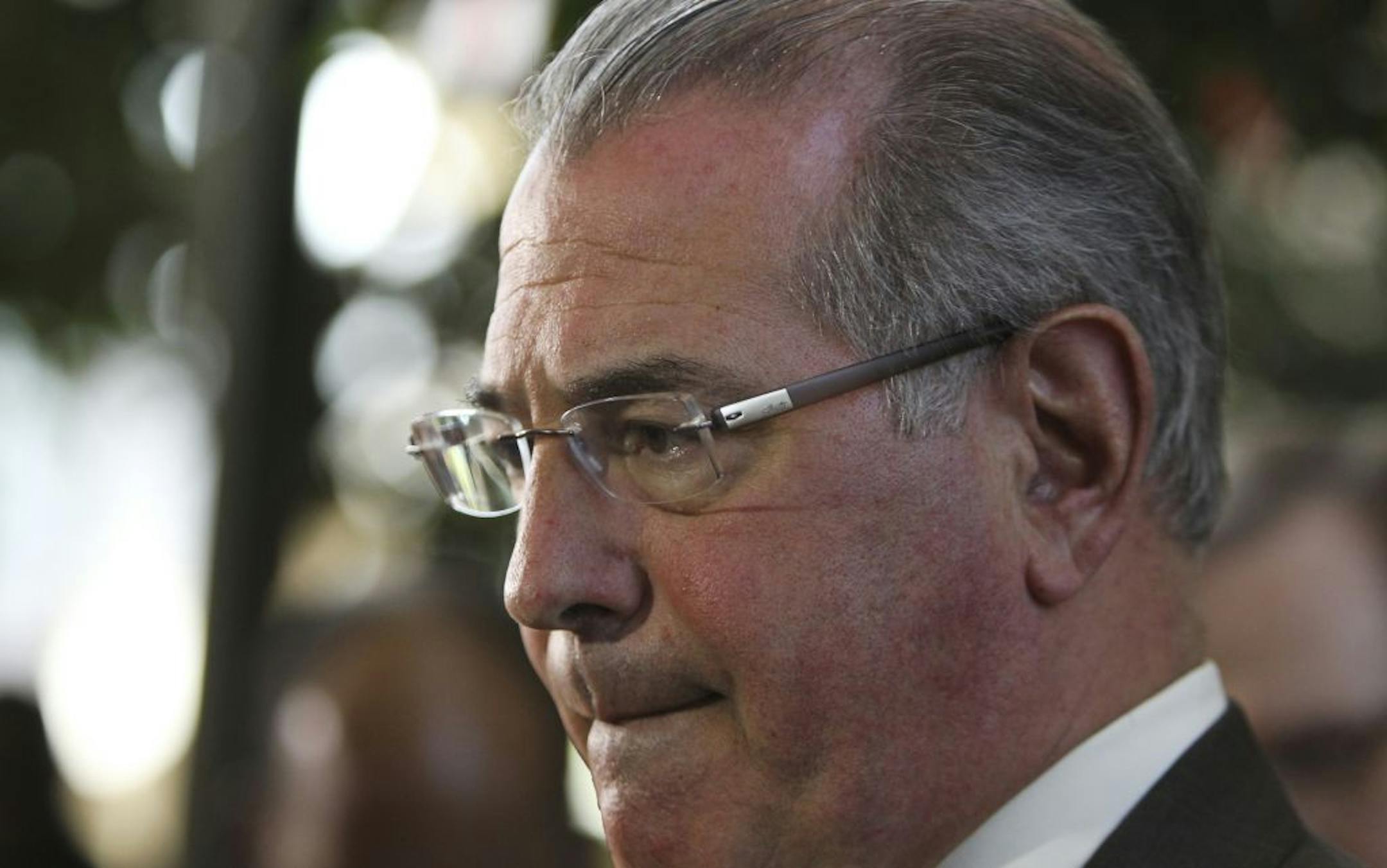 Hennepin County district attorney Mike Freeman spoke with media members after the verdict in Minneapolis, MN, Thursday, May 3, 2012.