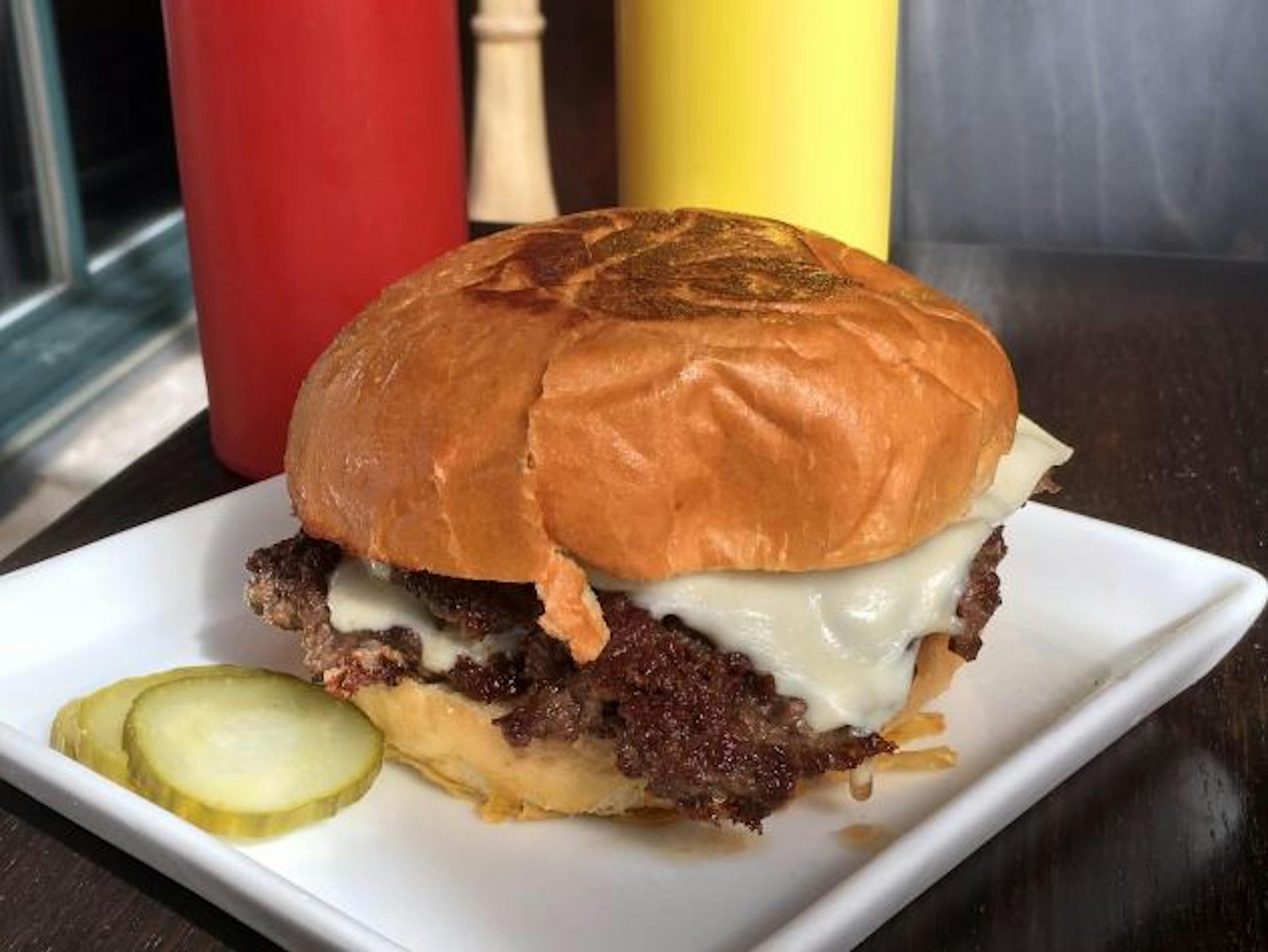 The famous Parlour burger