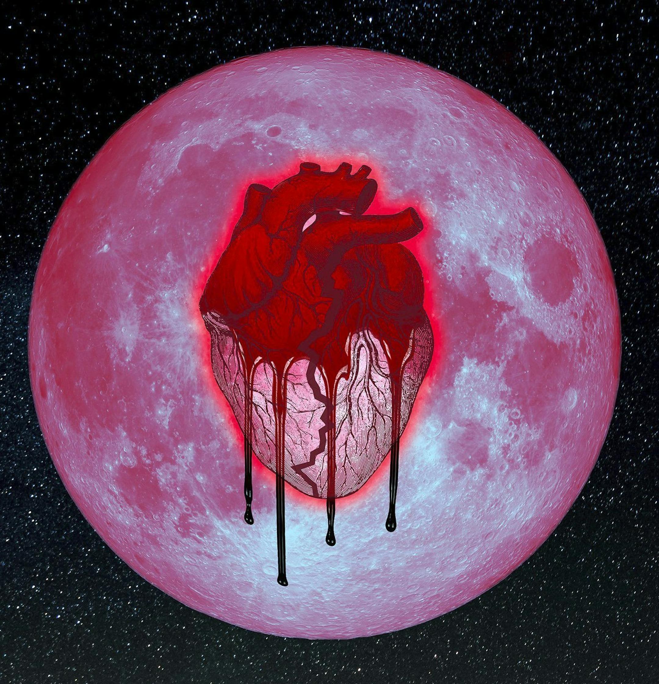 This cover image released by RCA shows "Heartbreak on a Full Moon," the latest release by Chris Brown. (RCA via AP)