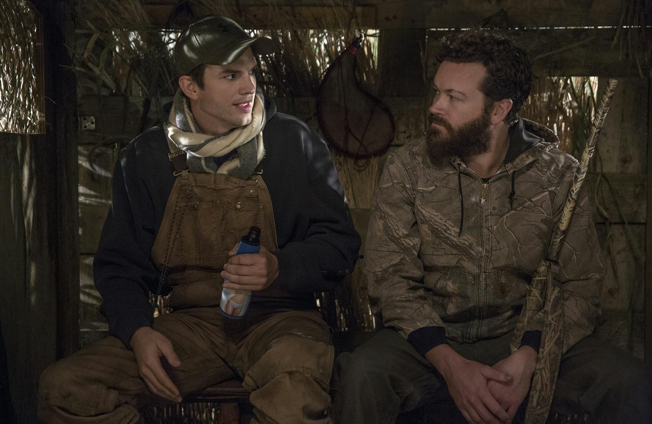 But where's Fez? Ashton Kutcher and Danny Masterson in "The Ranch."