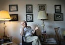 Glenn Pettit, in his Bloomington apartment, has donated many of his pieces to support his church.