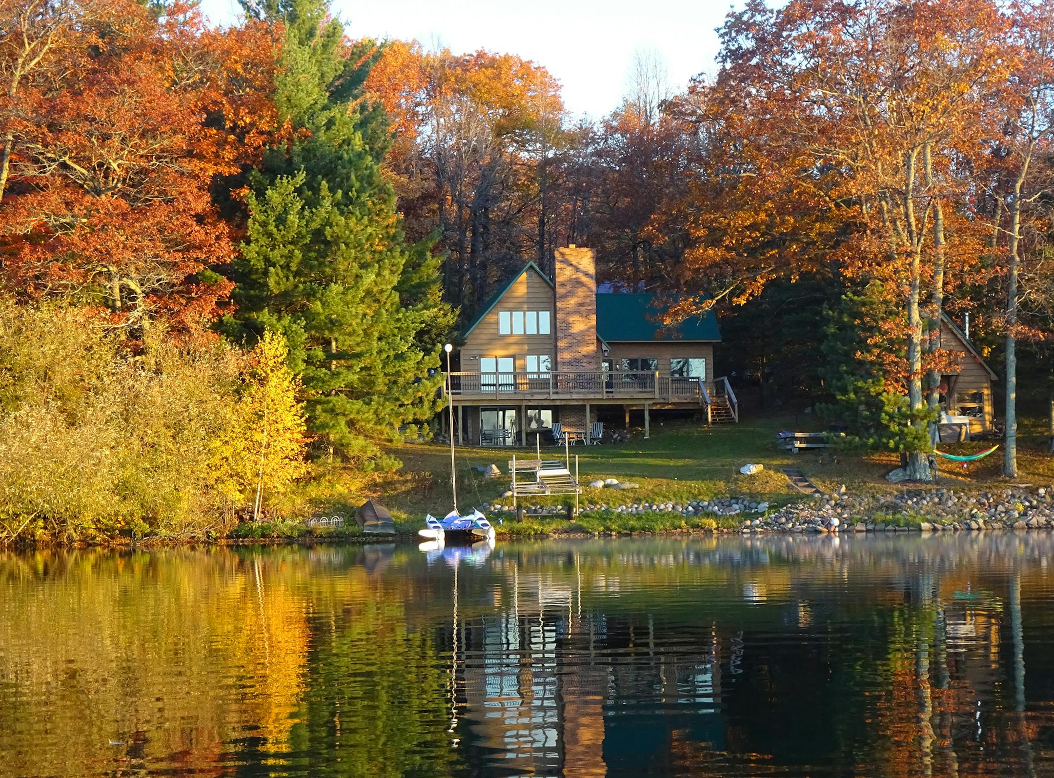 Cabin Country for Leo Schroeder, Minneapolis, for Outdoors Weekend.