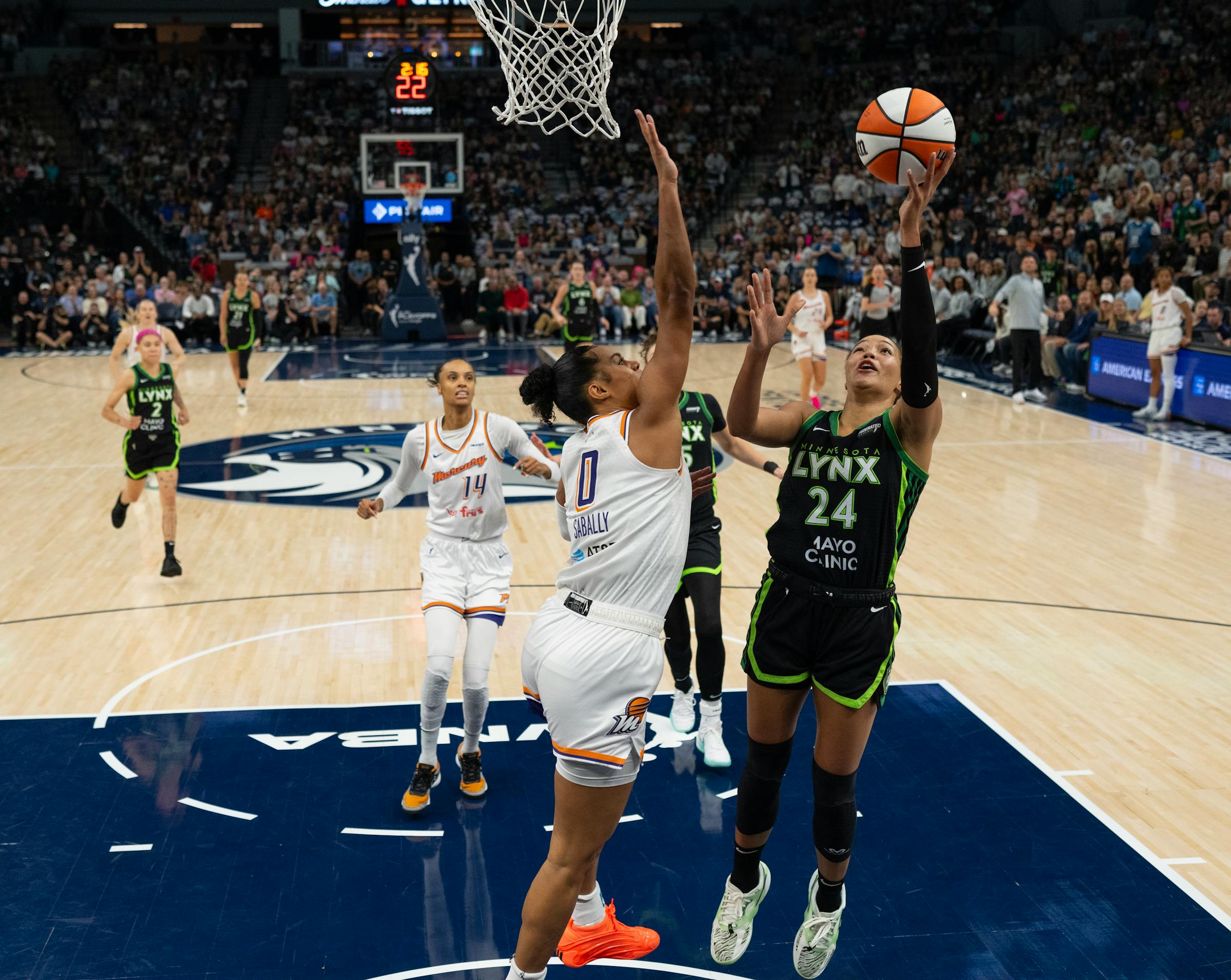 MN Lynx Fall 89-83 to Mercury in Overtime in WNBA Playoffs