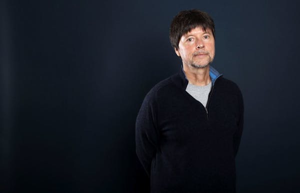 FILE - This July 21, 2012 file photo shows filmmaker Ken Burns posing in Beverly Hills, Calif. Burns and Pulitzer Prize-winning author Siddartha Mukhe