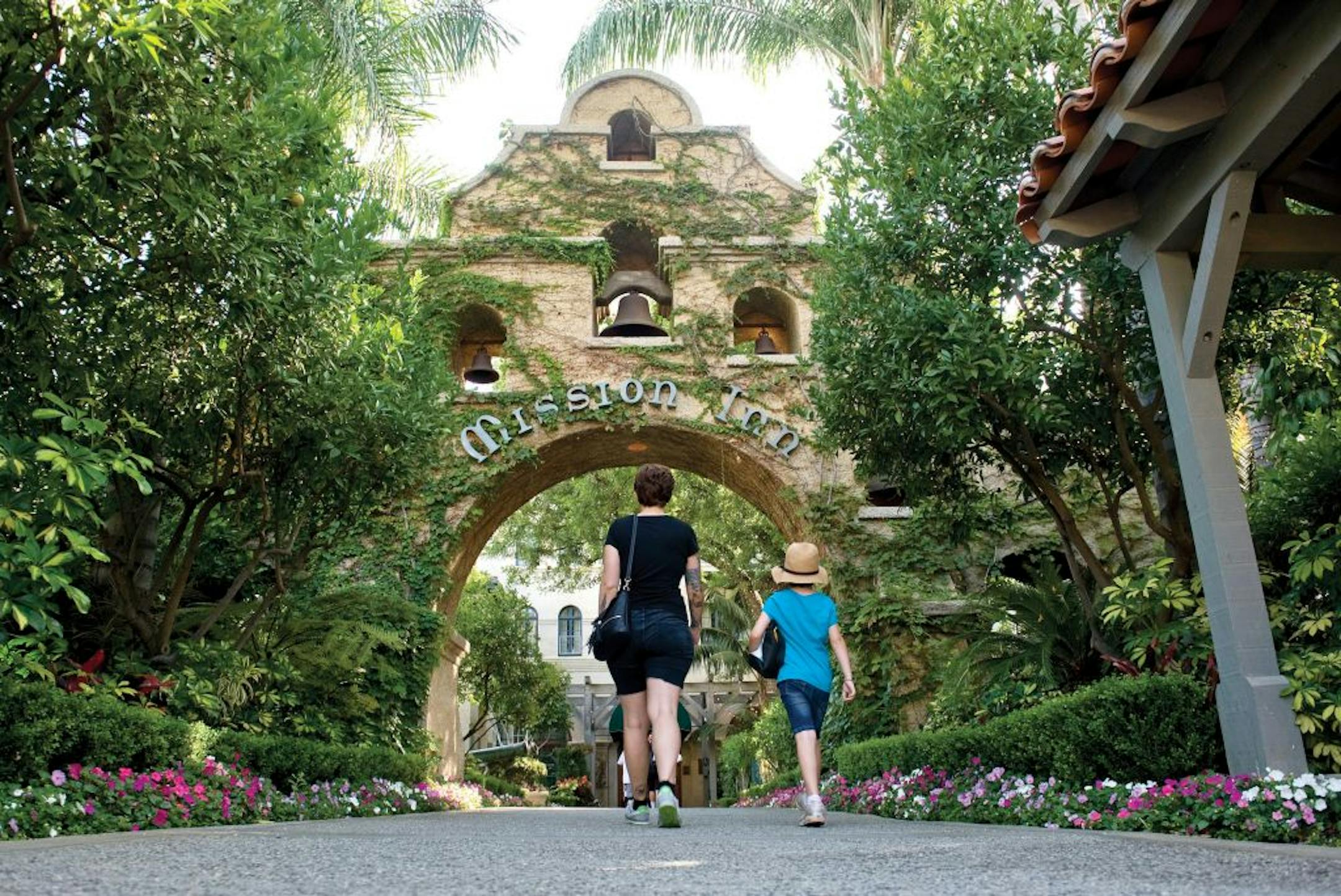 In its former glory, the Mission Inn in Riverside, Calif., was the hotel of choice for Benjamin Harris, William McKinley, William Taft, Warren G. Harding and other presidents.