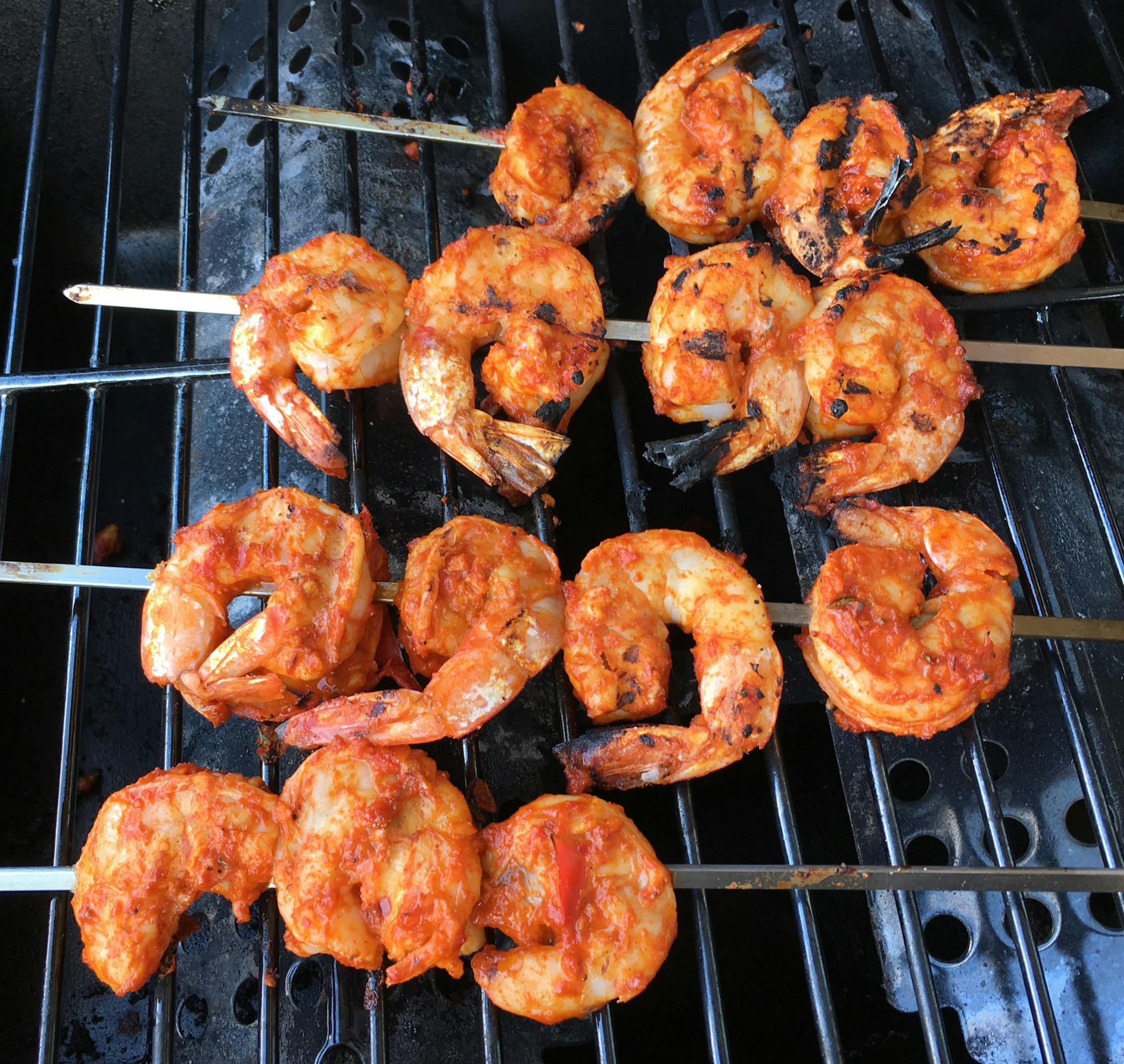 Malagueta Jumbo Shrimp. From &#xec;Brazilian Barbecue & Beyond,&#xee; by David Point&#xc8;, Jamie Barber and Lizzy Barber. Photo by Lee Dean Svitak