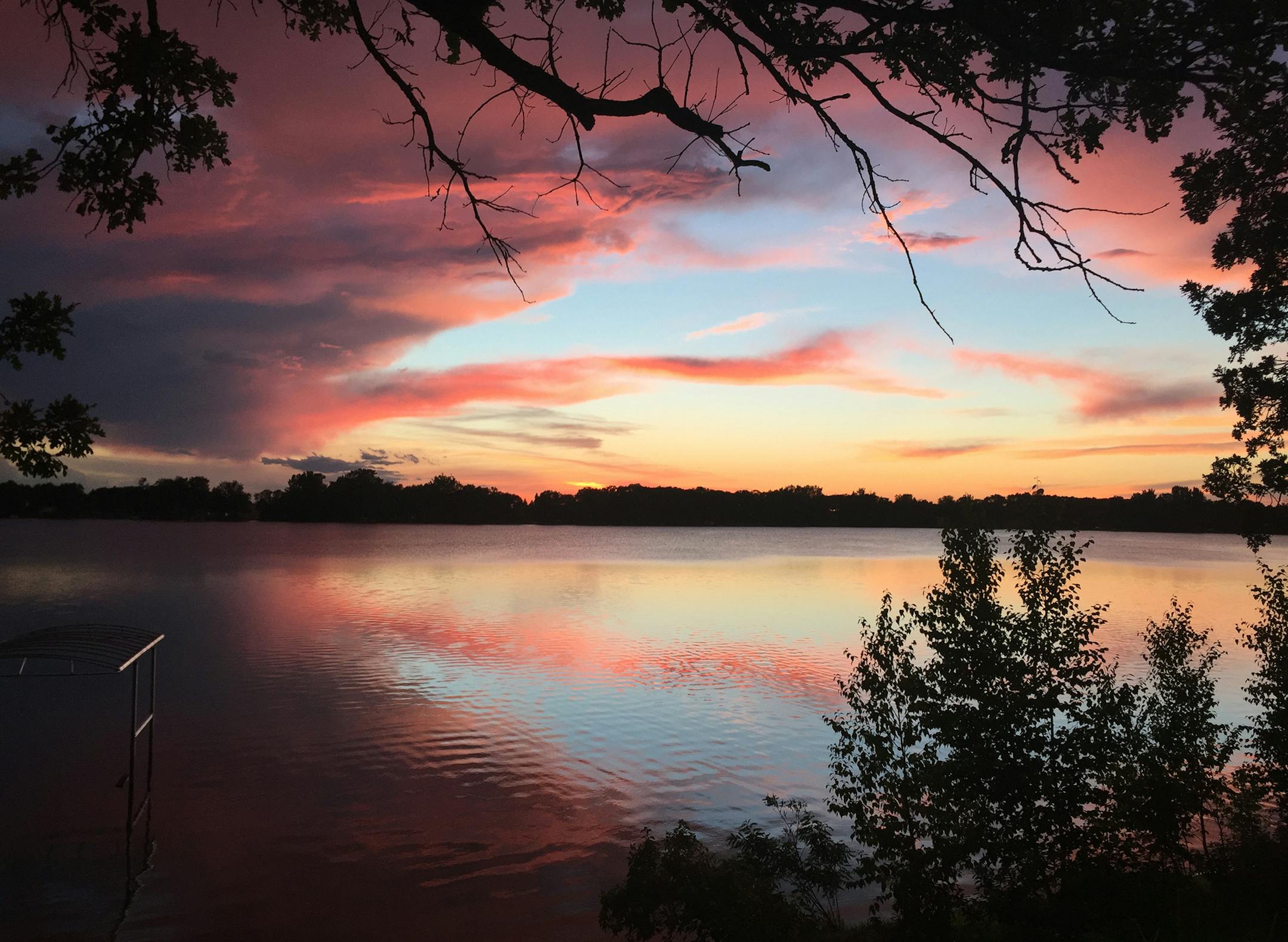 Last night at a cabin on Lake Amelia near Glenwood Gary Osberg