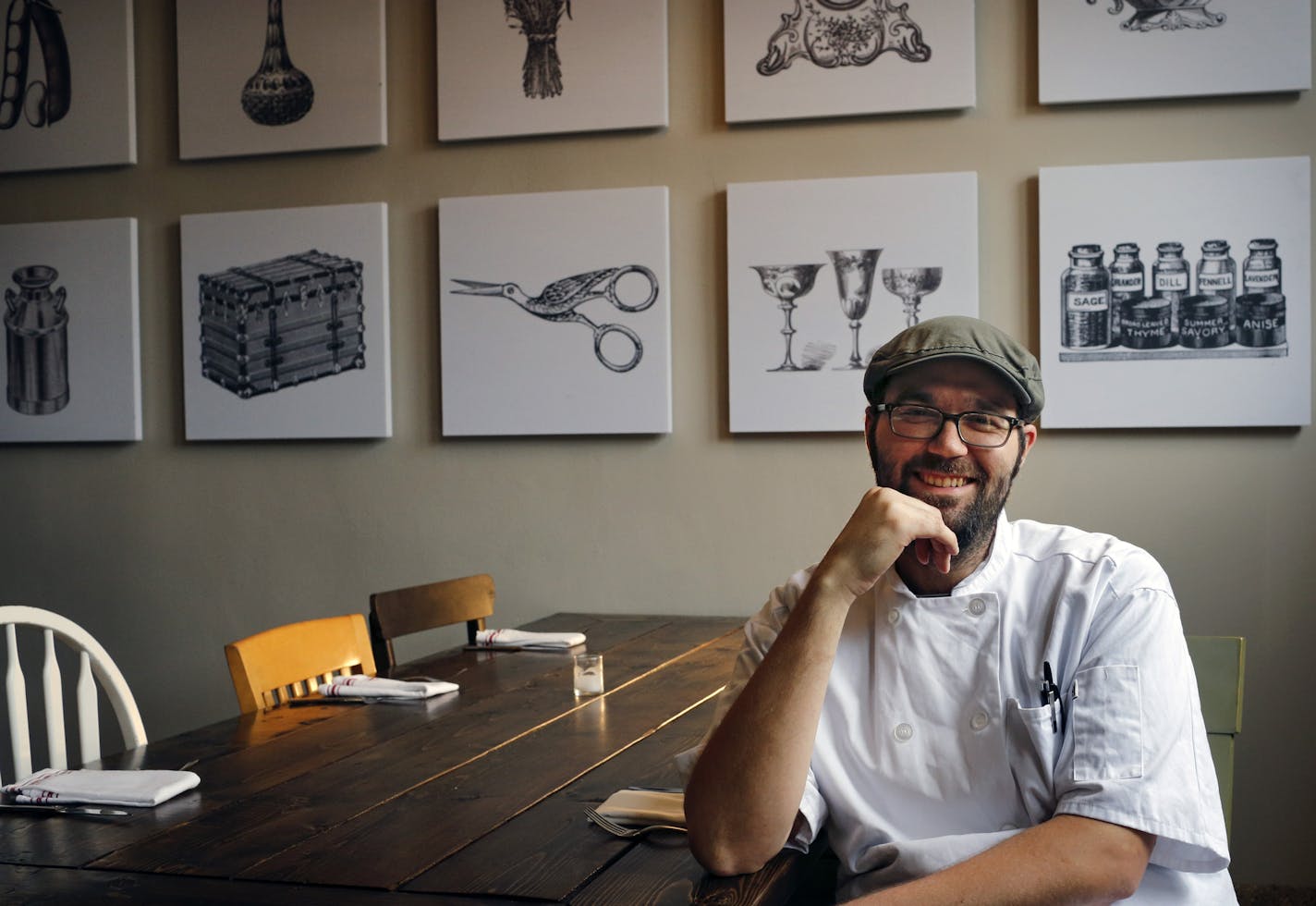 &#x201c;We&#x2019;re trying to embrace the idea of humble, rustic food that&#x2019;s presented in a modern way,&#x201d; said Heirloom chef/owner Wyatt Evans.