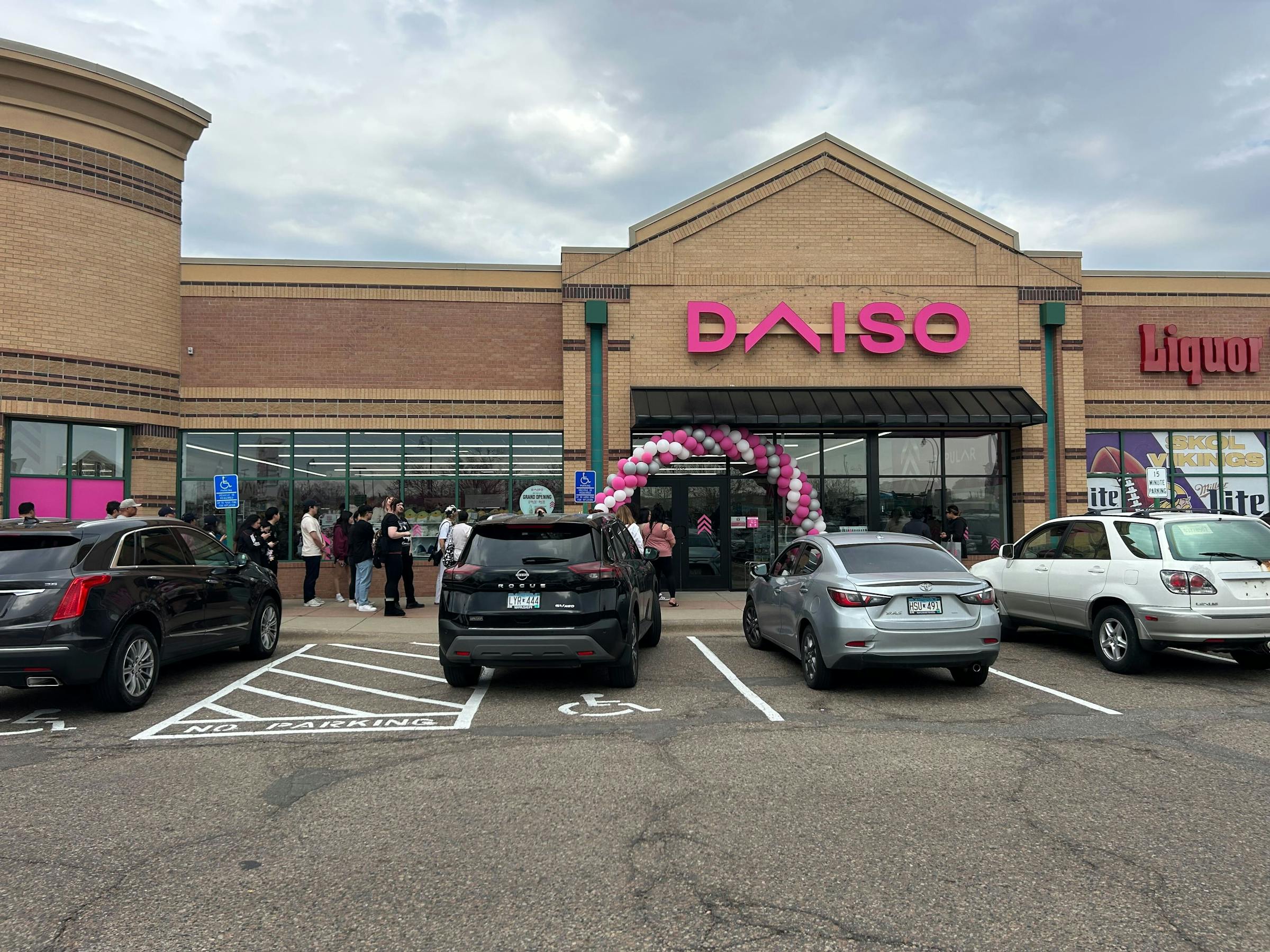 A Japanese store opened in Crystal. The crowds came in droves.