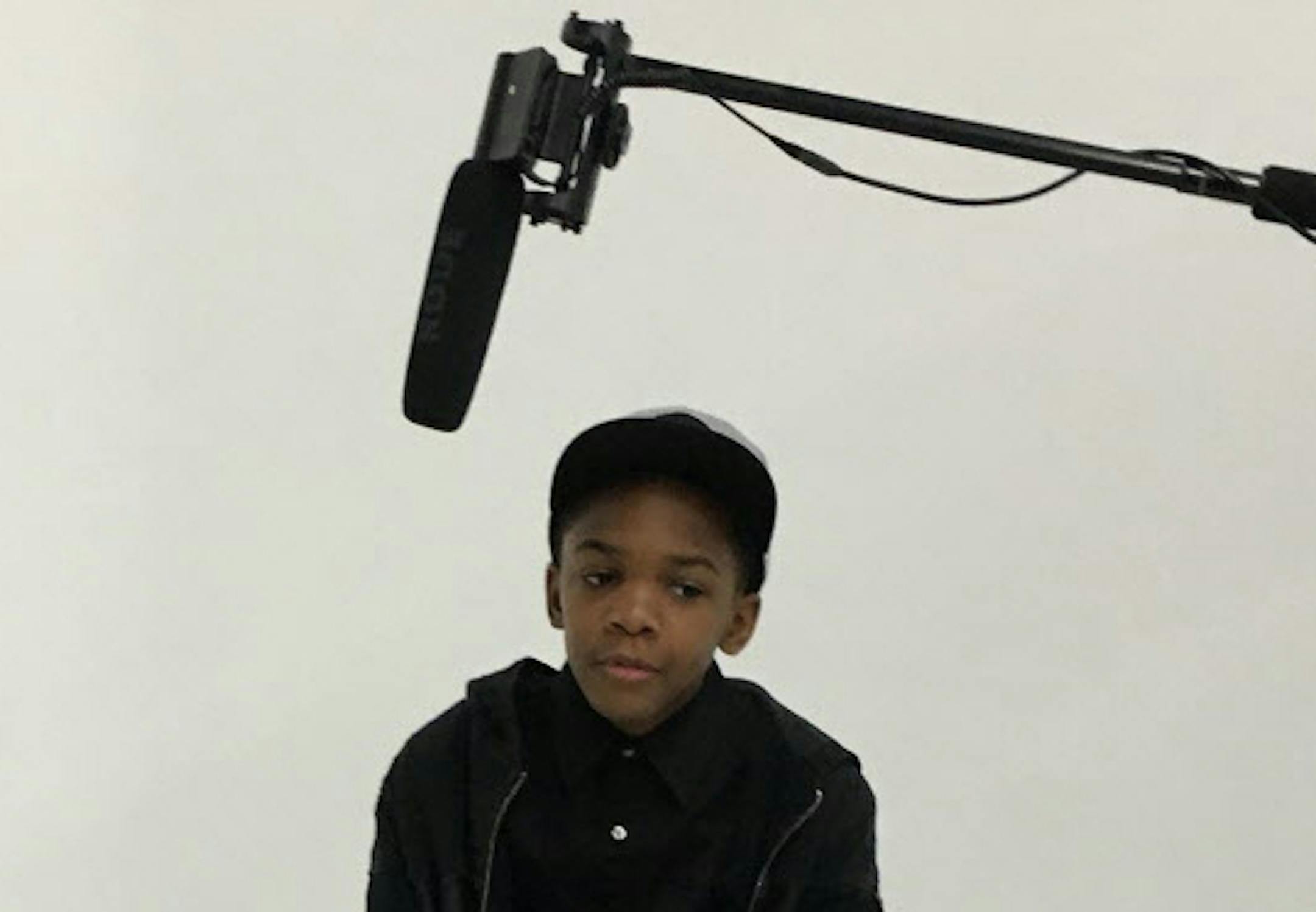 Priest Jones, a 10-year-old Minnesotan who raps about a positive outlook.