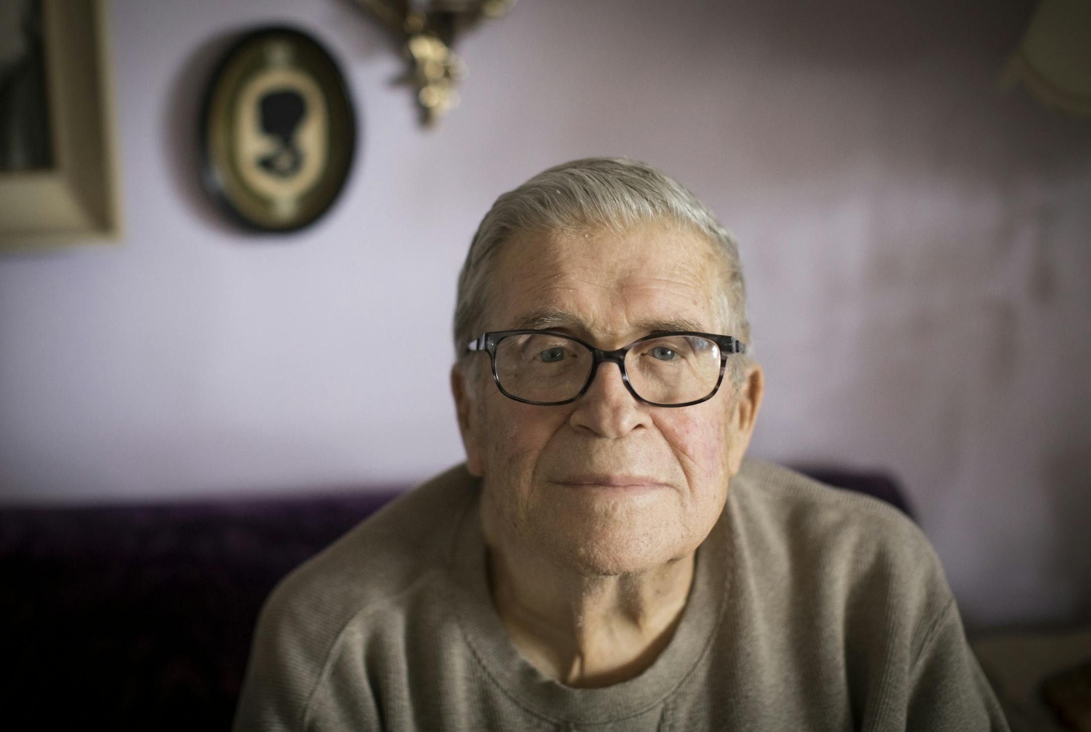 Bruce Nawrocki posed for a picture at his home in Columbia Heights, Minn., on March 22, 2017.