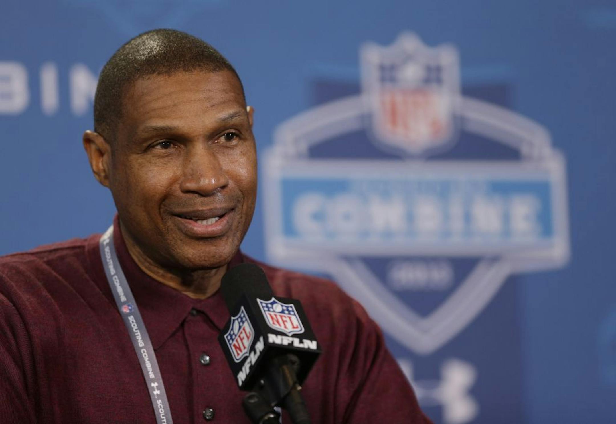 Leslie Frazier, Minnesota Vikings head coach.