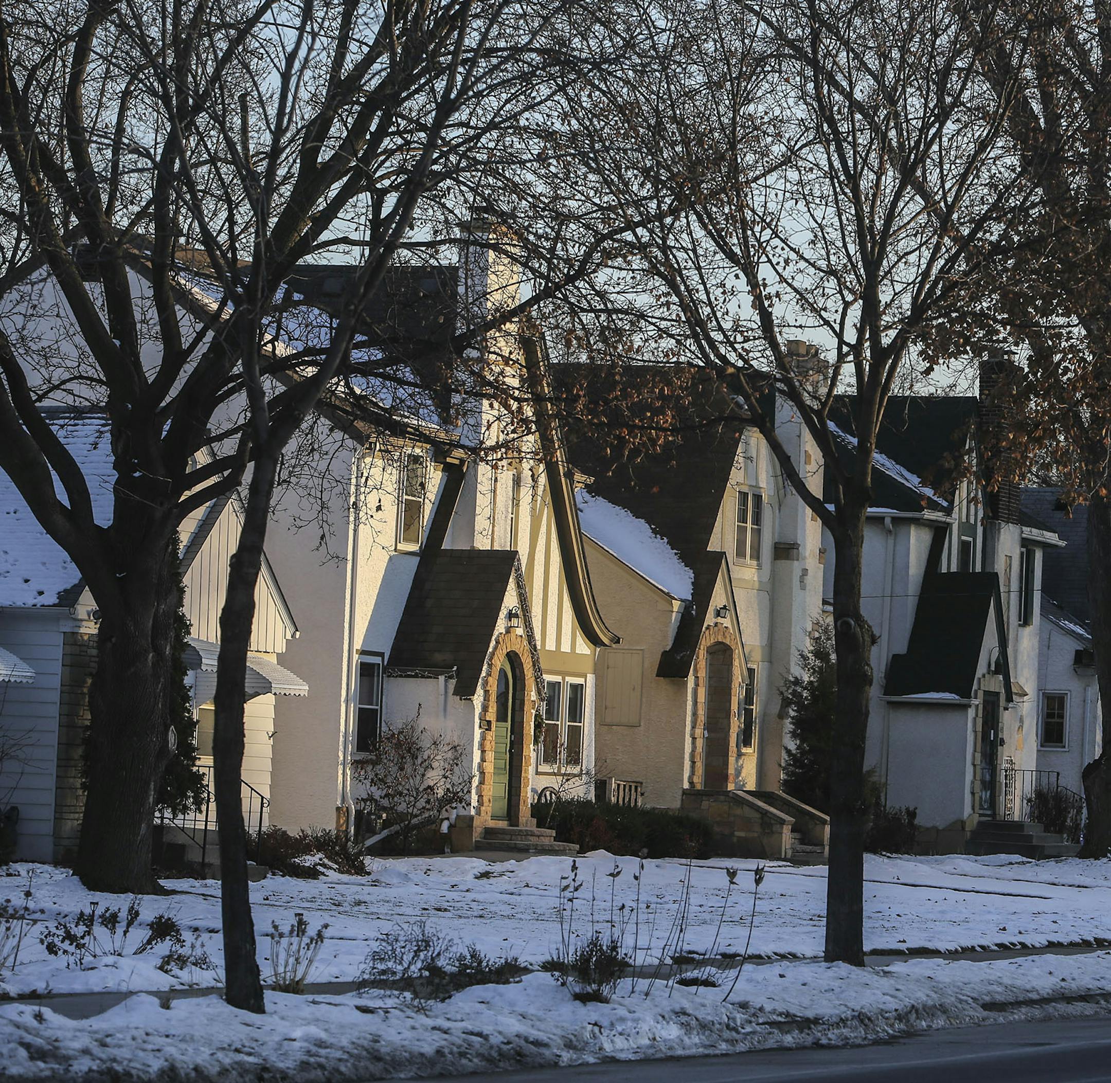 Southside Minneapolis neighborhood on the 4300 block of Cedar Ave. on Saturday
