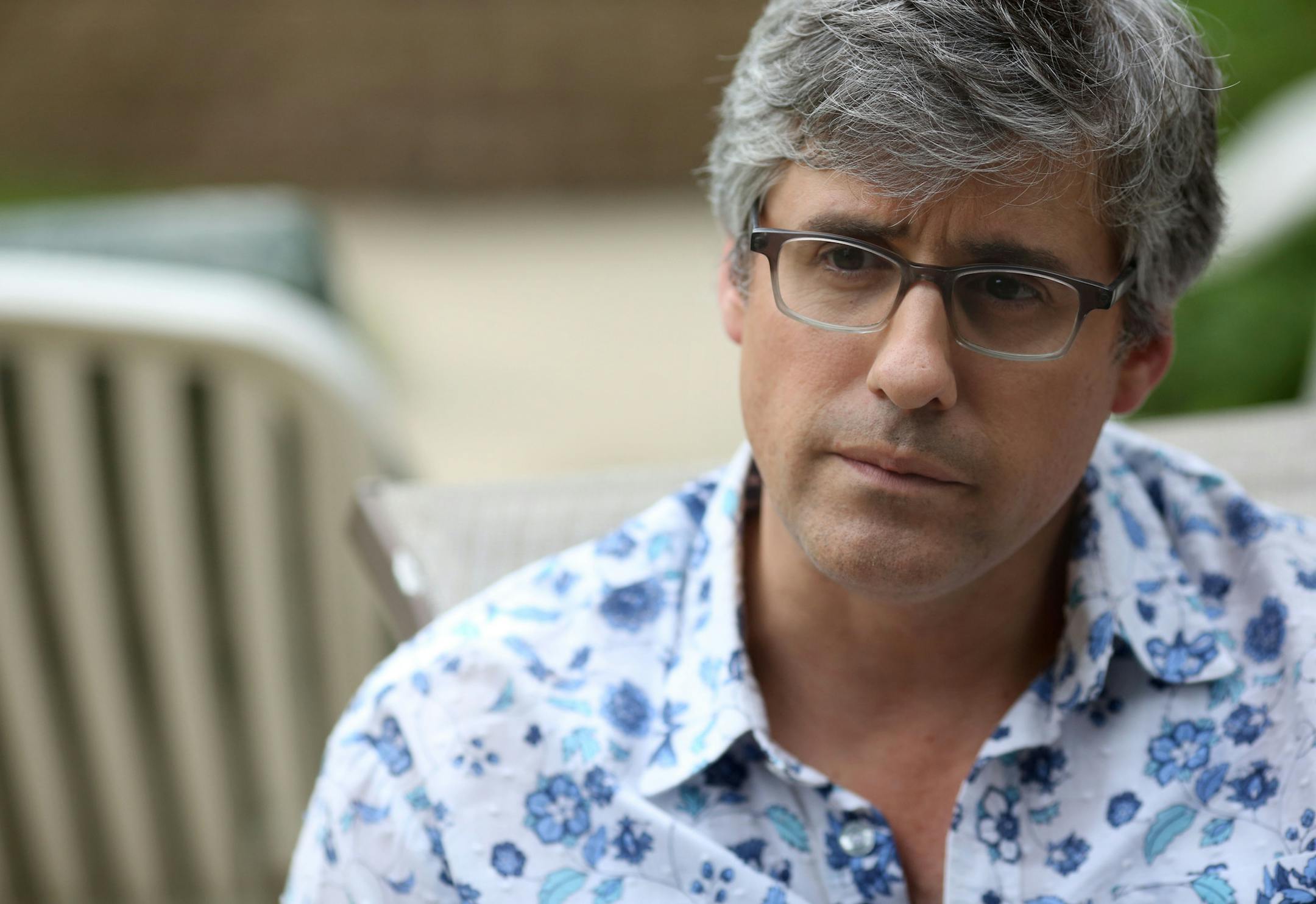 Mo Rocca talked about his show "My Grandmother's Ravioli," and why its important to him. ] (KYNDELL HARKNESS/STAR TRIBUNE) kyndell.harkness@startribune.com Home of Aslaug Warmboe in Hastings, Min. Tuesday, July 1, 2014. Humorist Mo Rocca is taping an episode of his show, "My Grandmother's Ravioli," in which he interviews grandparents across the country about their favorite recipes.