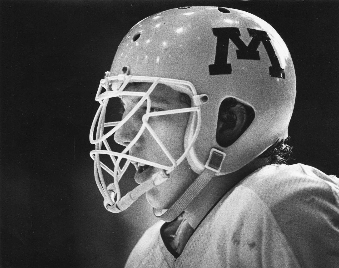 University of Minnesota hockey player Corey Millen, March 12, 1983.