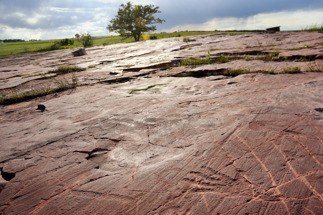 The Jeffers Petroglyphs site in southwestern Minnesota.