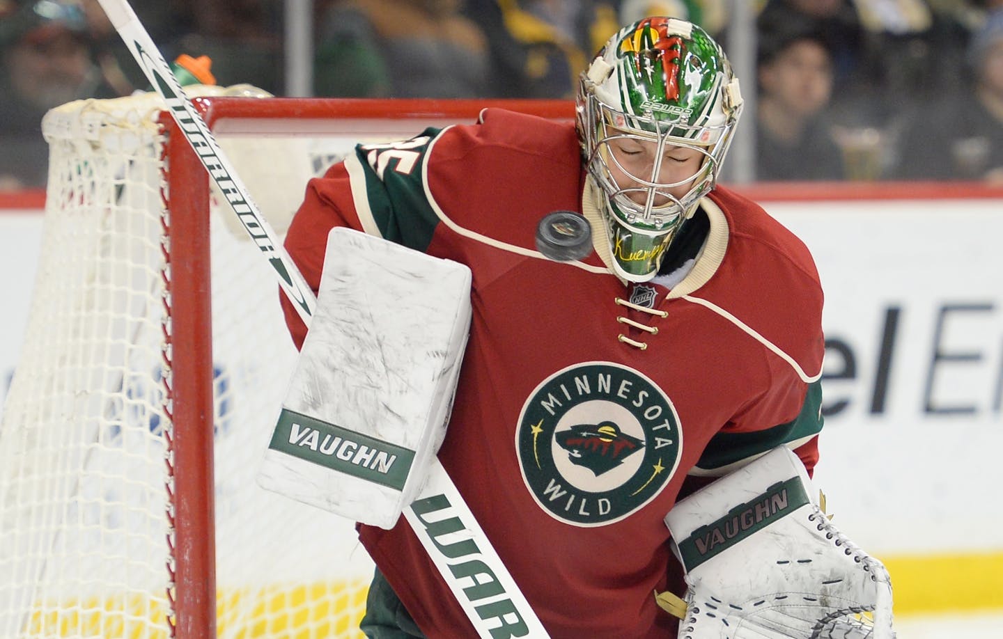 Minnesota Wild goalie back-up Darcy Kuemper has been the subject of trade talks.