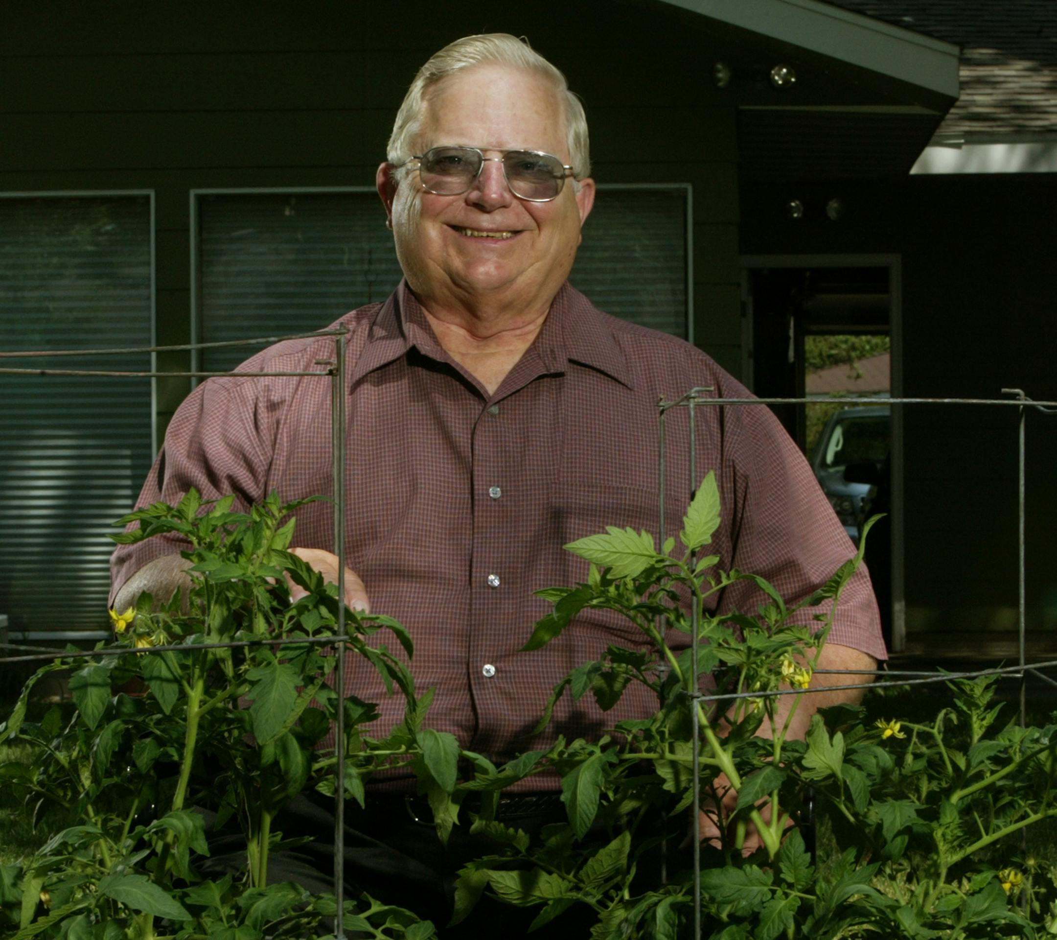 Greg Pappenfus' family has kept a strain of heirloom tomatoes going since his great-grandparents brought them over from Germany.