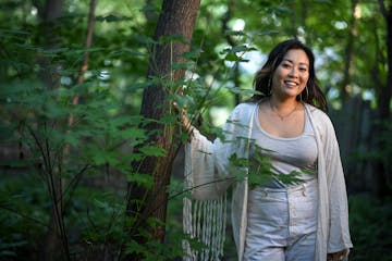 Romina Takimoto, founder of Romi Apothecary, surrounds herself with nature.