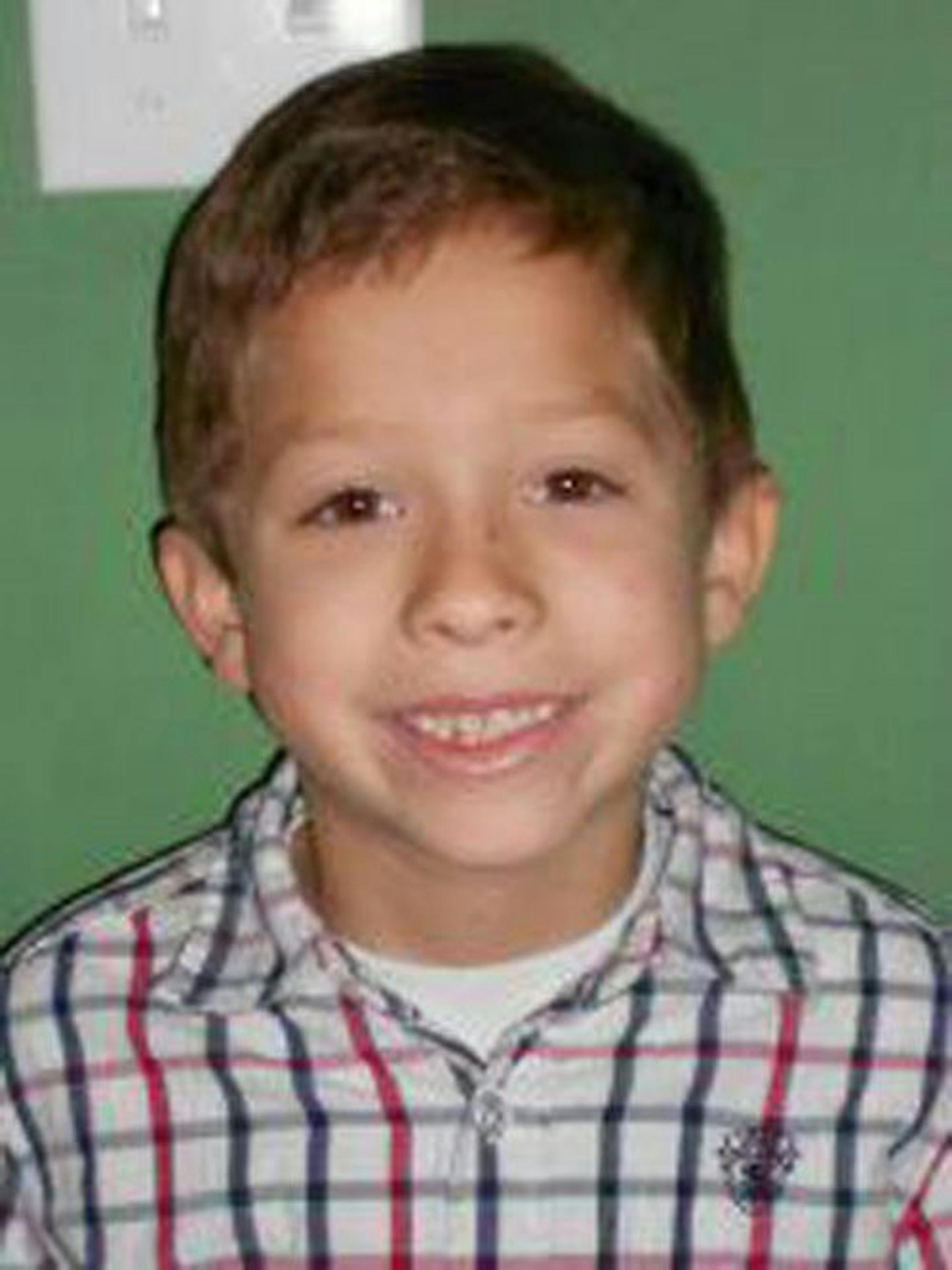 Zachery Drew, 6, of Brooklyn Park