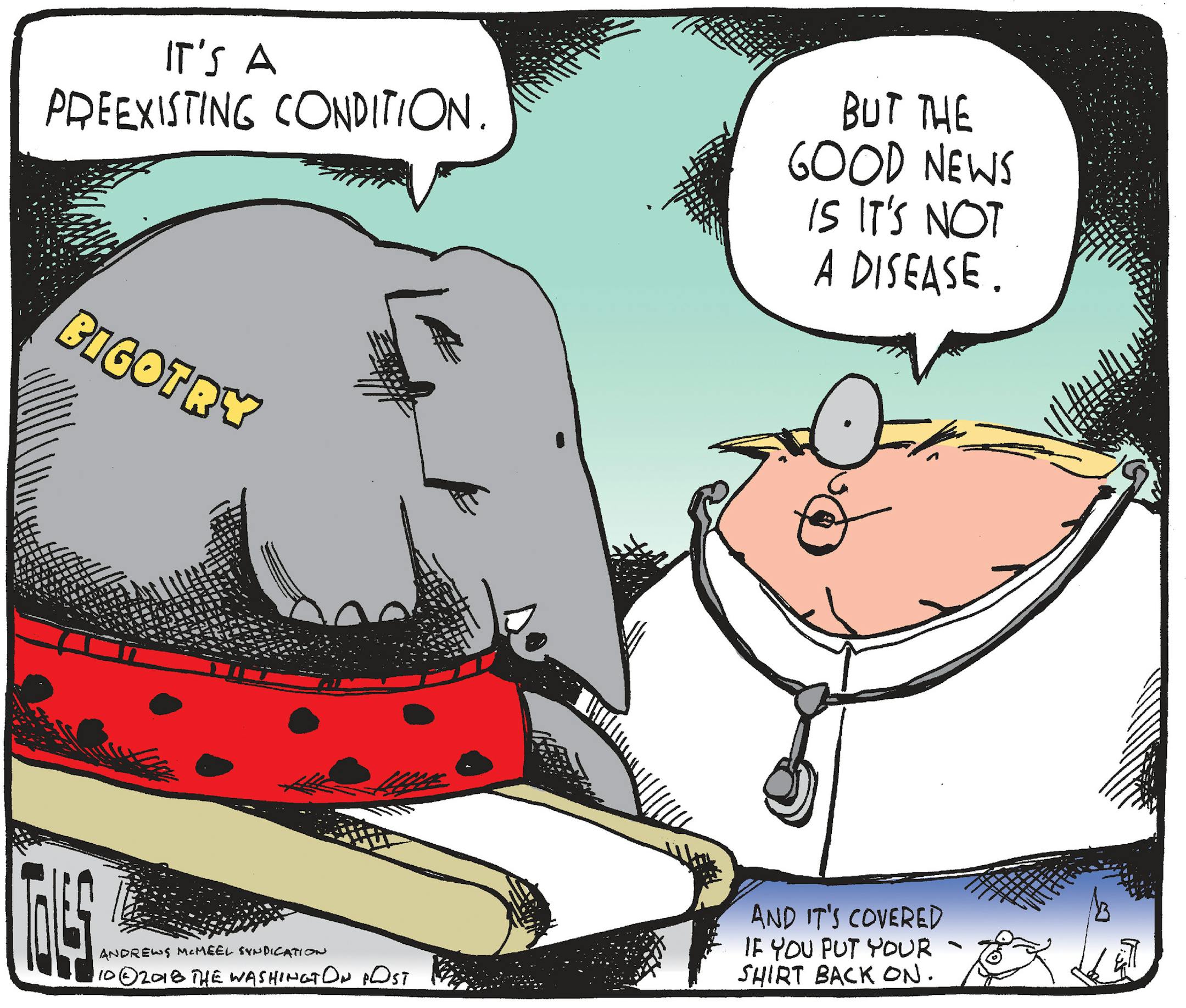 Tom Toles Editorial Cartoon