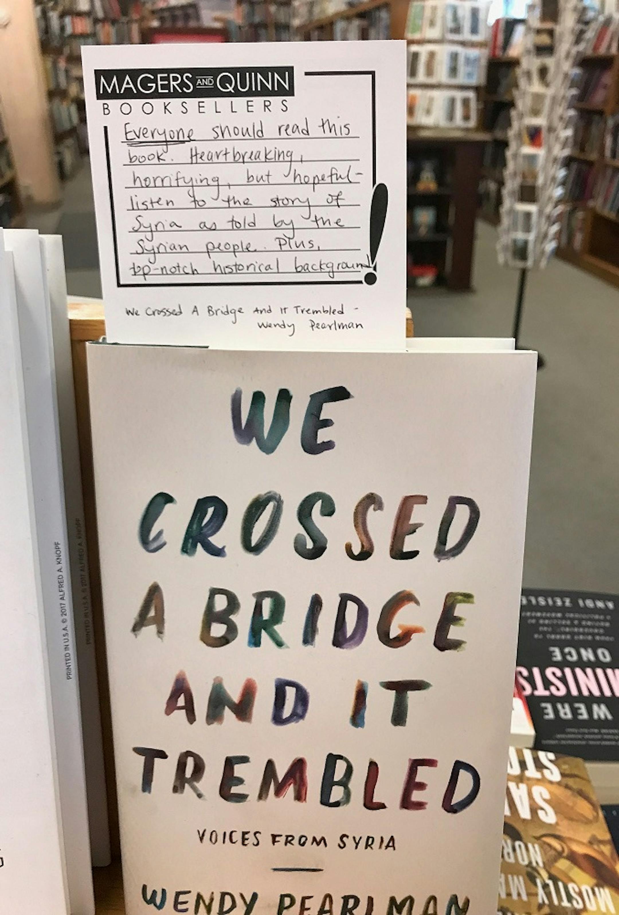 We Crossed a Bridge and it Trembled