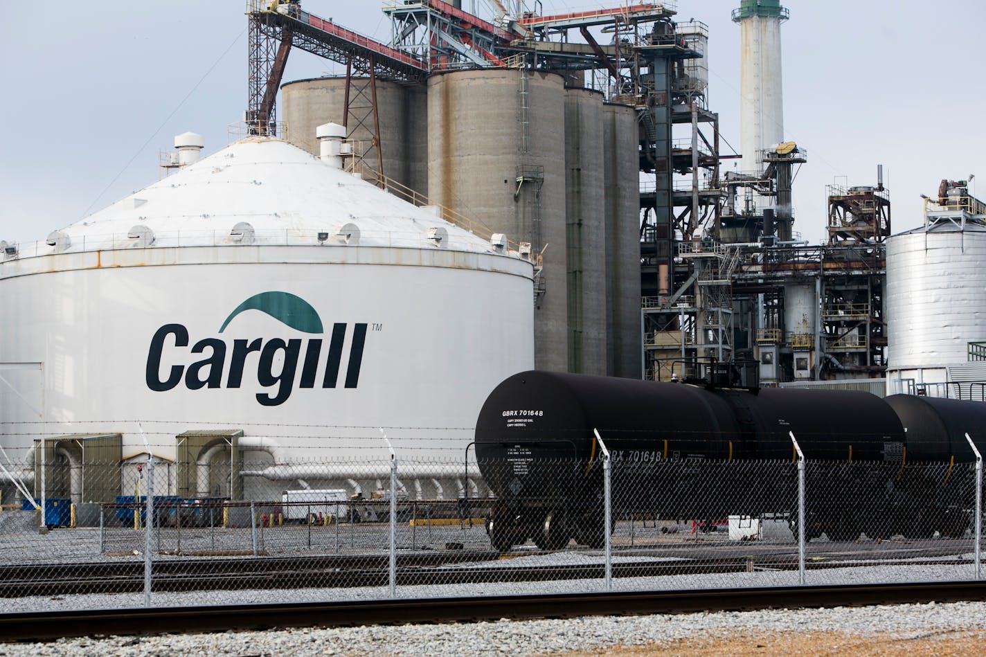 A logo sign outside of a facility occupied by Cargill, Inc., in Memphis, Tennessee on February 5, 2017. Photo by Kristoffer Tripplaar *** Please Use Credit from Credit Field ***(Sipa via AP Images)