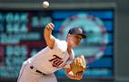 Minnesota Twins starting pitcher Sonny Gray (54) throws out a pitch in the third inning against the Baltimore Orioles Saturday, July 2, 2022 at Target