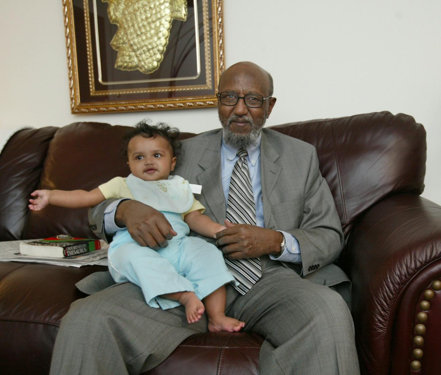 Mohammed Abshire Musa, a leader of the independence movement in Somalia, retired to Minnesota. He died on Oct. 25. (Star Tribune file photo)