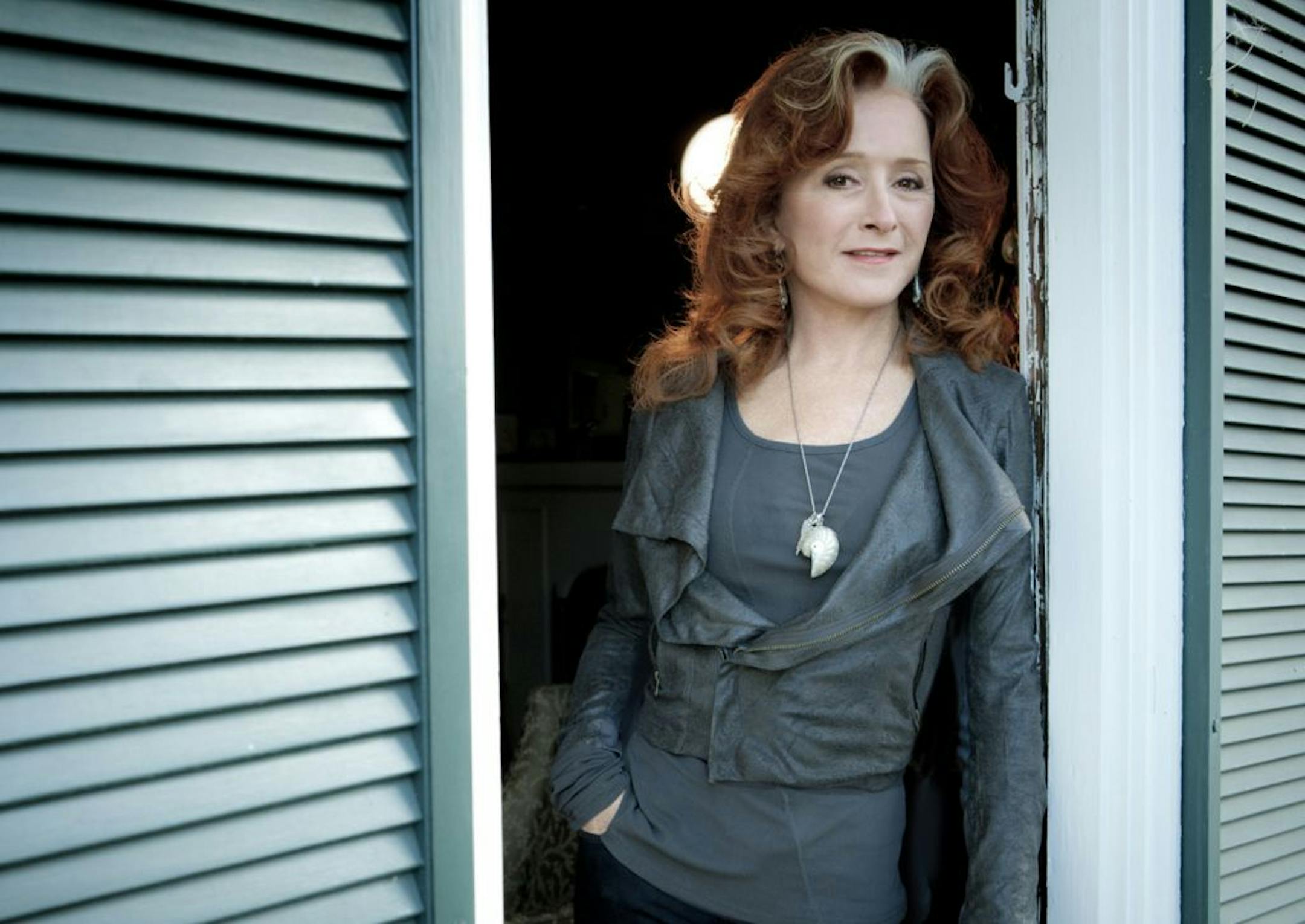 Bonnie Raitt, a musician who built a following beginning in the 1970s, in an undated handout photo. Raitt has a new album, "Slipstream," her first since 2005, and her first on her own label, Redwing. (Marina Chavez via The New York Times) -- NO SALES; FOR EDITORIAL USE ONLY WITH STORY SLUGGED MUSIC RAITT ADV01 BY JON PARELES. ALL OTHER USE PROHIBITED. -- PHOTO MOVED IN ADVANCE AND NOT FOR USE - ONLINE OR IN PRINT - BEFORE APRIL 1, 2012.
