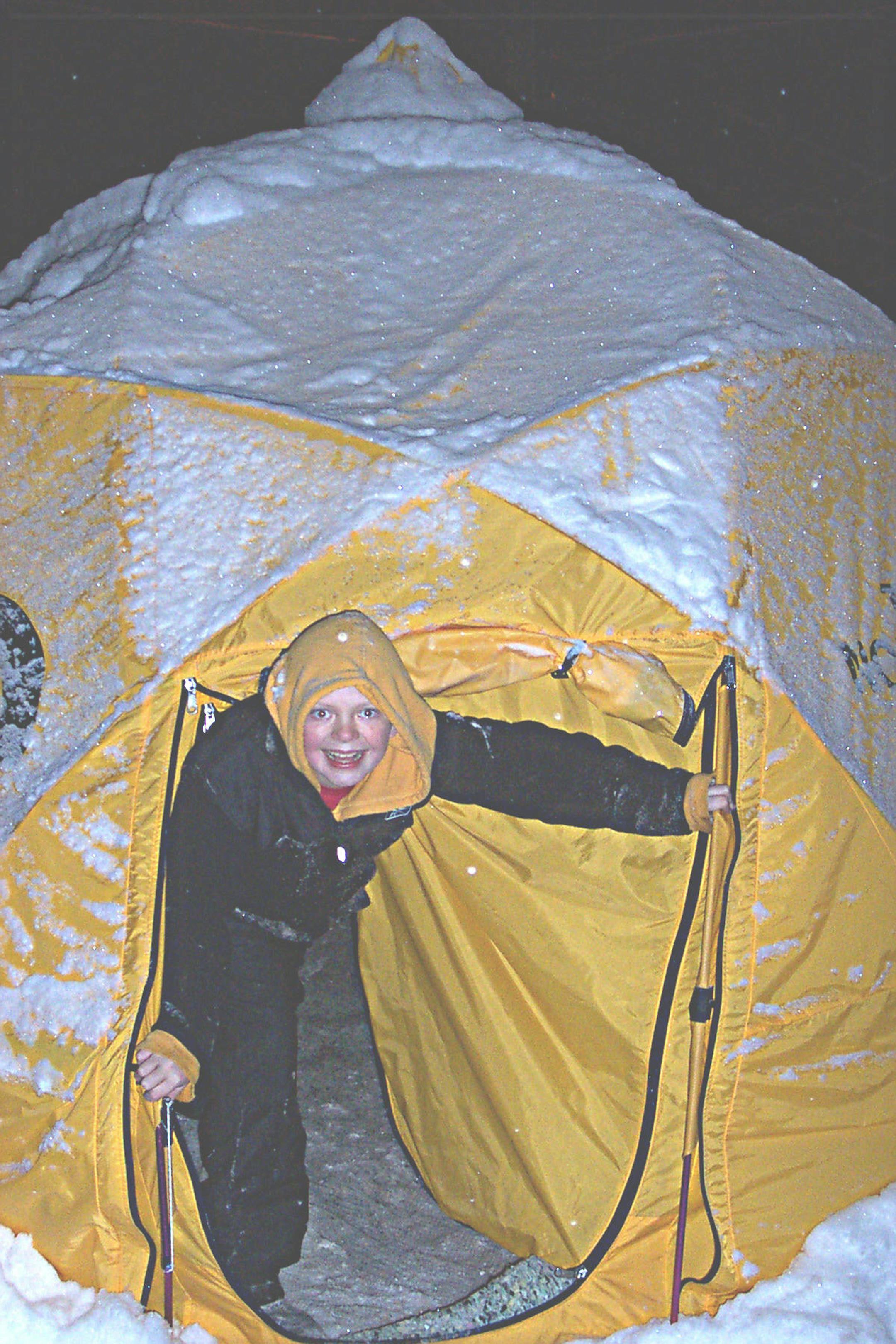 For the past eight years, Wayzata Central Middle School eighth-grader Peter Larson has spent anywhere from one night to six weeks sleeping outdoors in a tent in his front yard to drum up pledges.