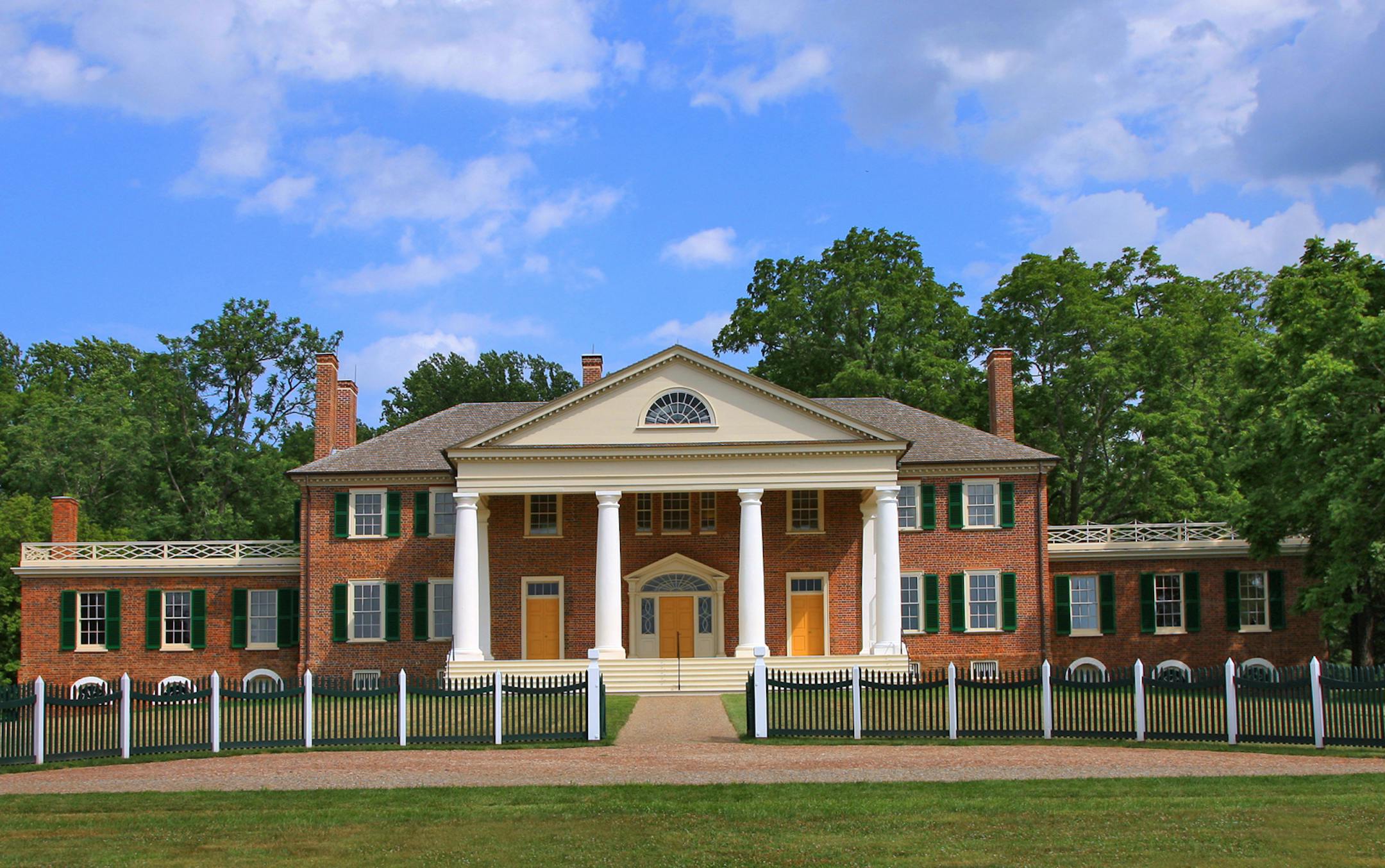 This handout photo provided by the Montpelier Foundation, taken in May 2010, shows President James Madison’s Montpelier estate in Virginia. Madison’s Montpelier estate in Virginia is planning a major refurbishment and a rebuilding of its slave quarters with a $10 million pledge from a leading Washington philanthropist and history buff. On Saturday, Nov. 1, 2014 businessman David Rubenstein will announce the gift to restore the home where Madison drafted ideas that became the US Con