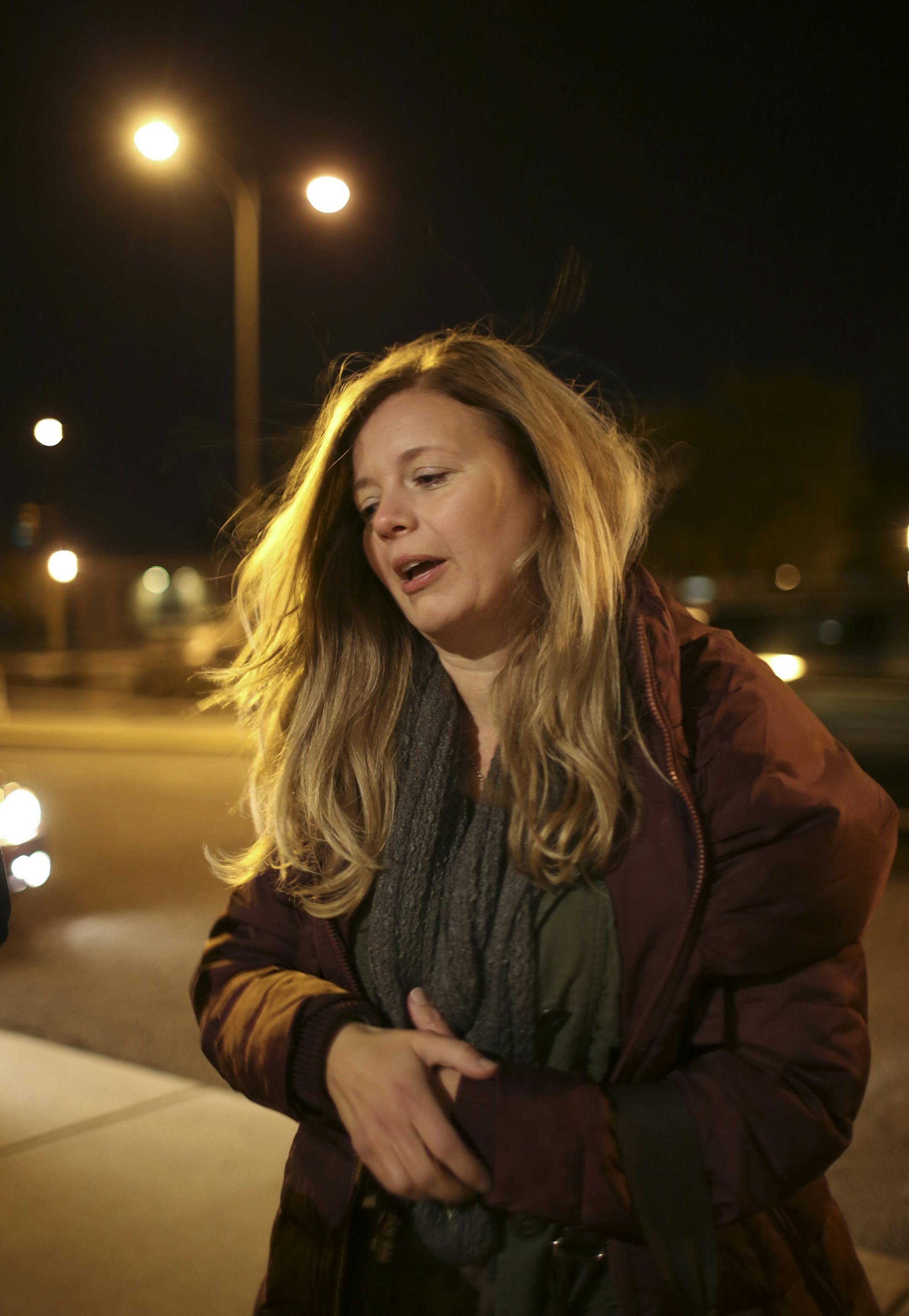 Archbishop John Nienstedt was expected to be on hand for a Penitential Holy Hour prayer service at the Cathedral of St. Paul Sunday night November 3, 2013. Twin Cities area clergy and laity were invited to pray for "our local Church in these difficult times." Mary Davis of Mound on her way into the Cathedral of St. Paul for the prayer service Sunday night in St. Paul. ] JEFF WHEELER ‚Ä¢ jeff.wheeler@startribune.com