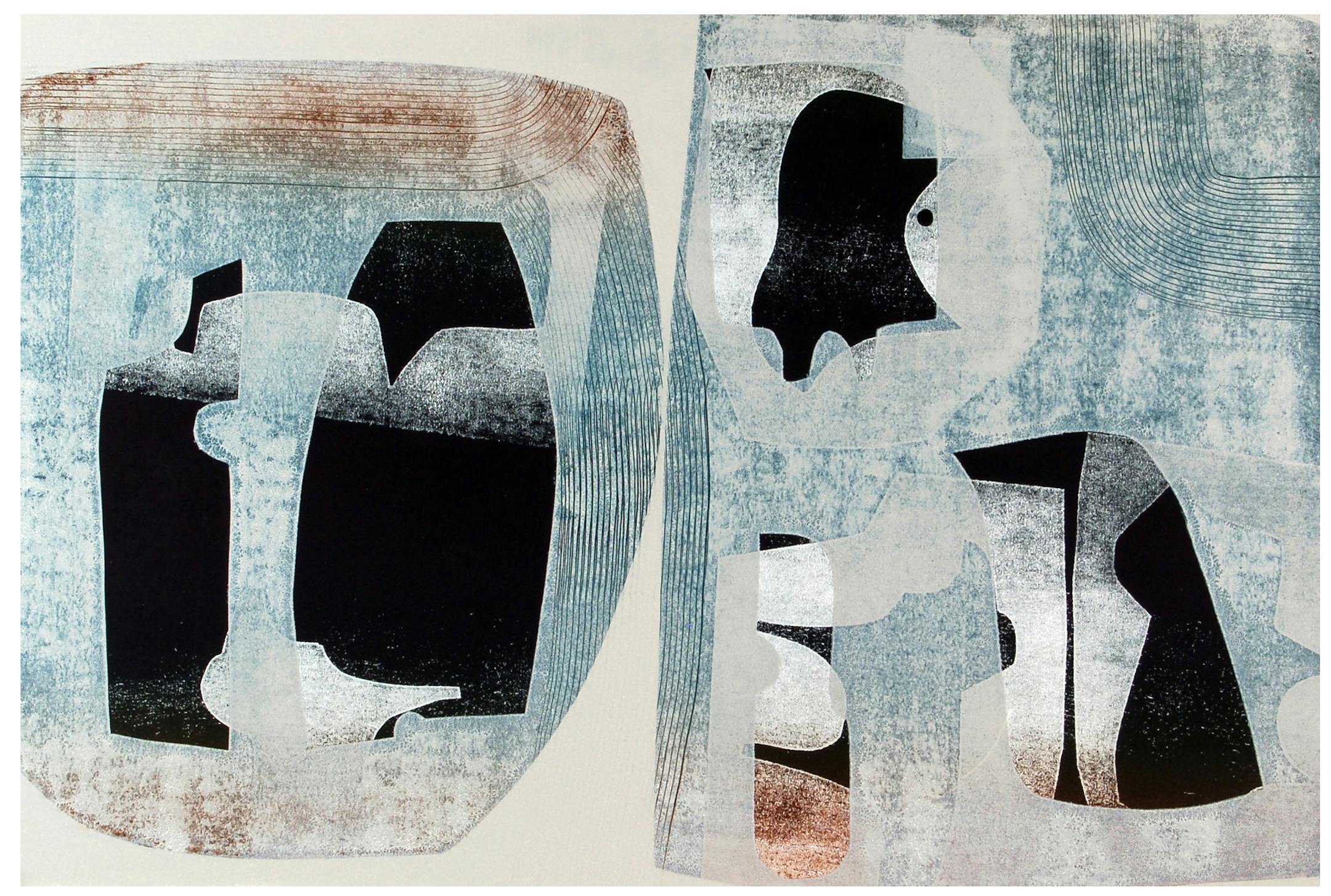 Art by Dan and Lee Ross, "Conversation." Provided by Groveland Gallery