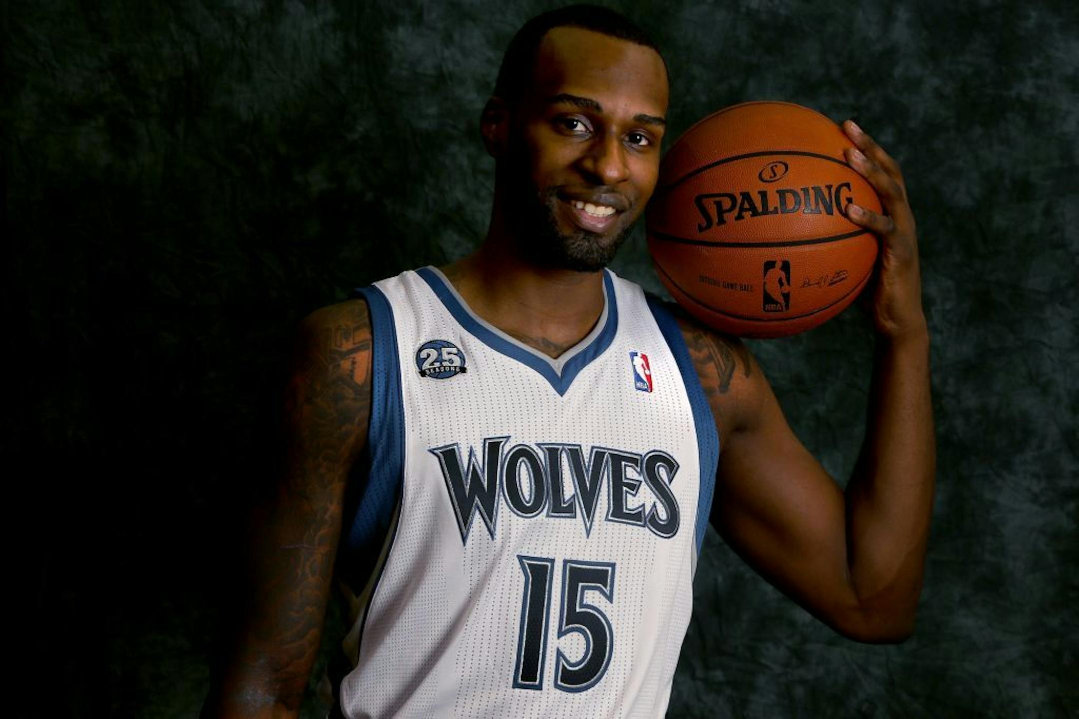 Shabazz Muhammad during Media Day at Target Center on Monday, September 30, 2013 in Minneapolis