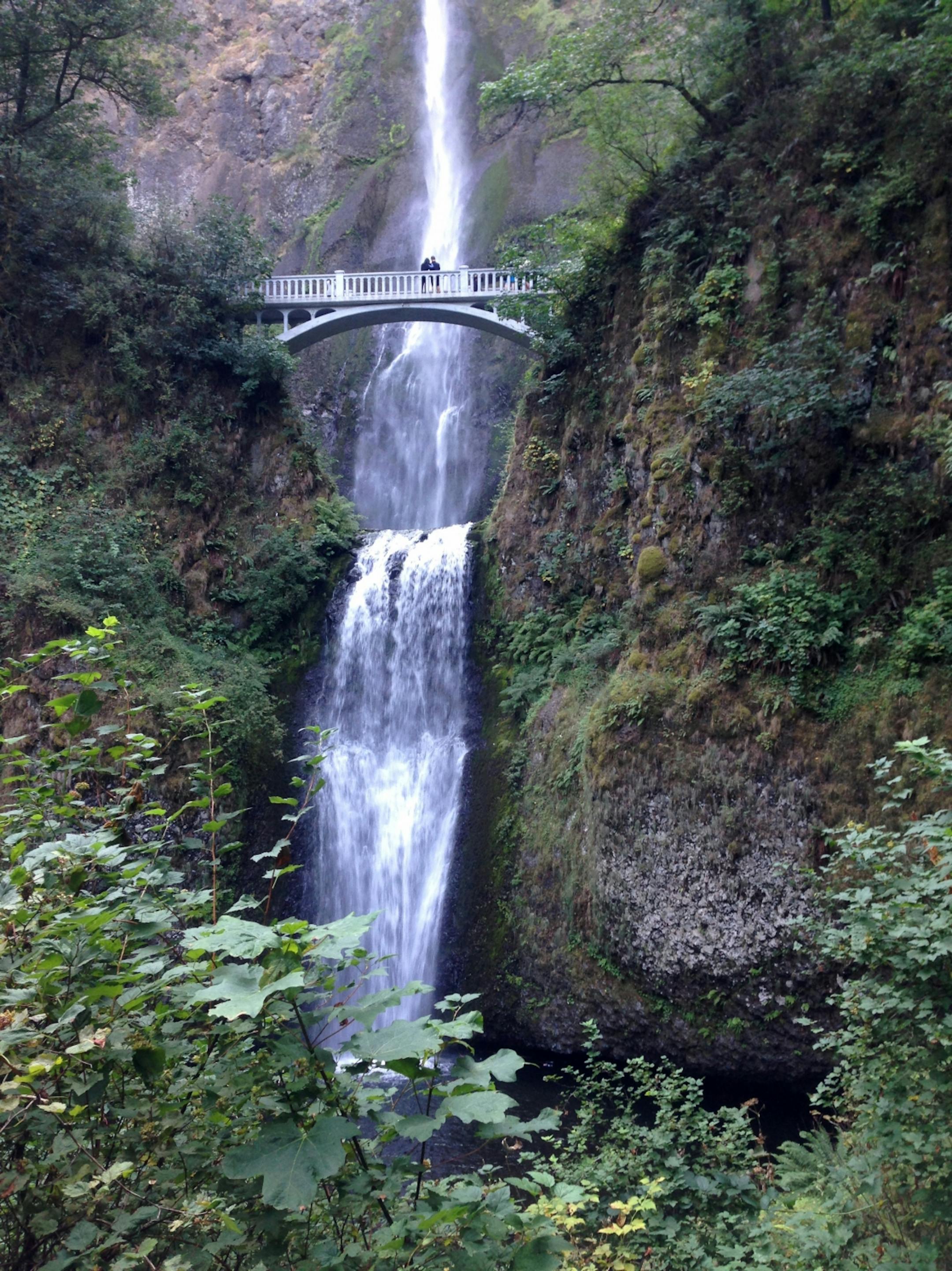 At 620-feet high, Multnomah Falls ranks as the most spectacular among Columbia River Gorge�s easy-to-reach waterfalls.