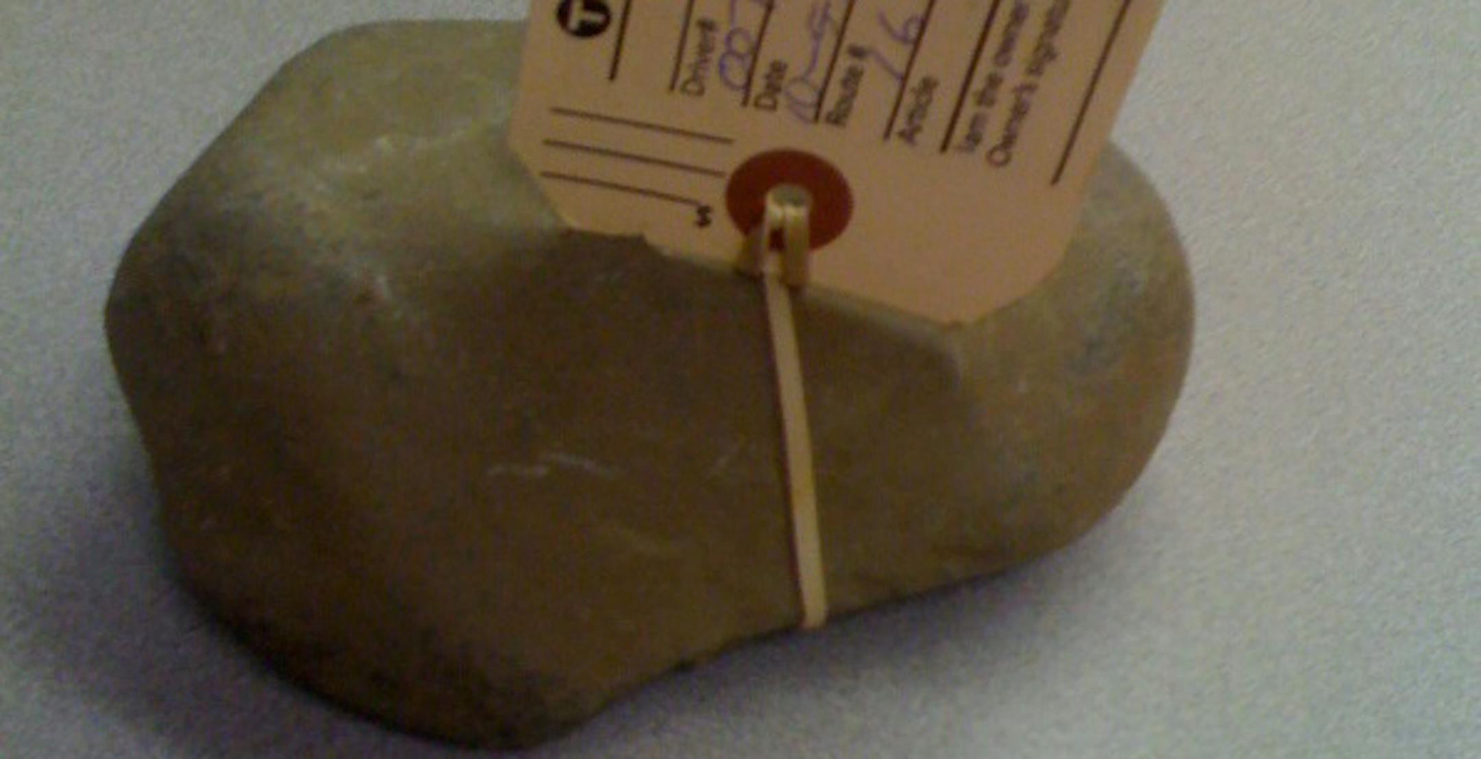 Even items as mundane as a rock are tagged at the agency’s lost and found.