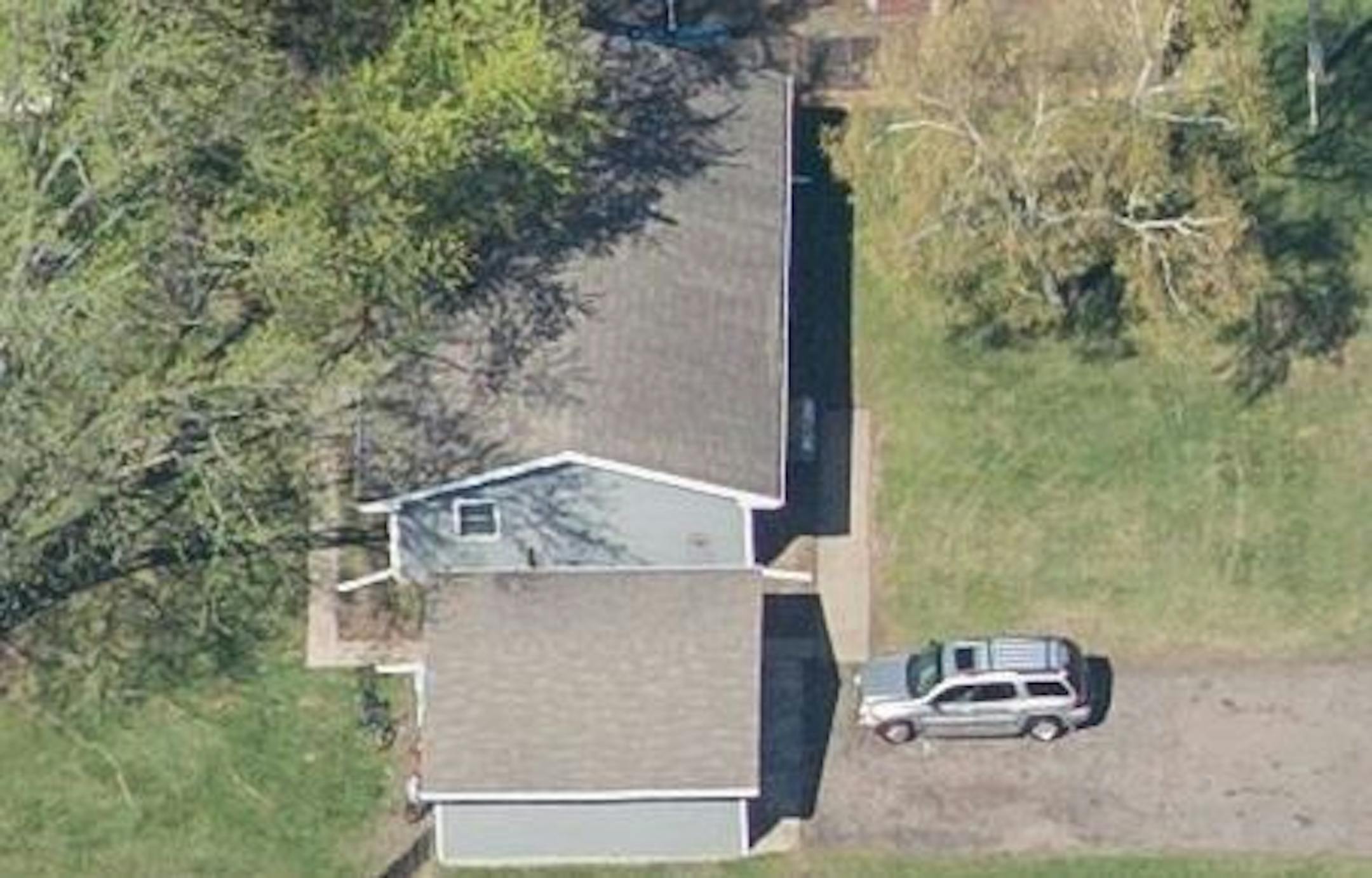 Authorities searched this home in Bloomington in connection with homicide victim William Albrecht.