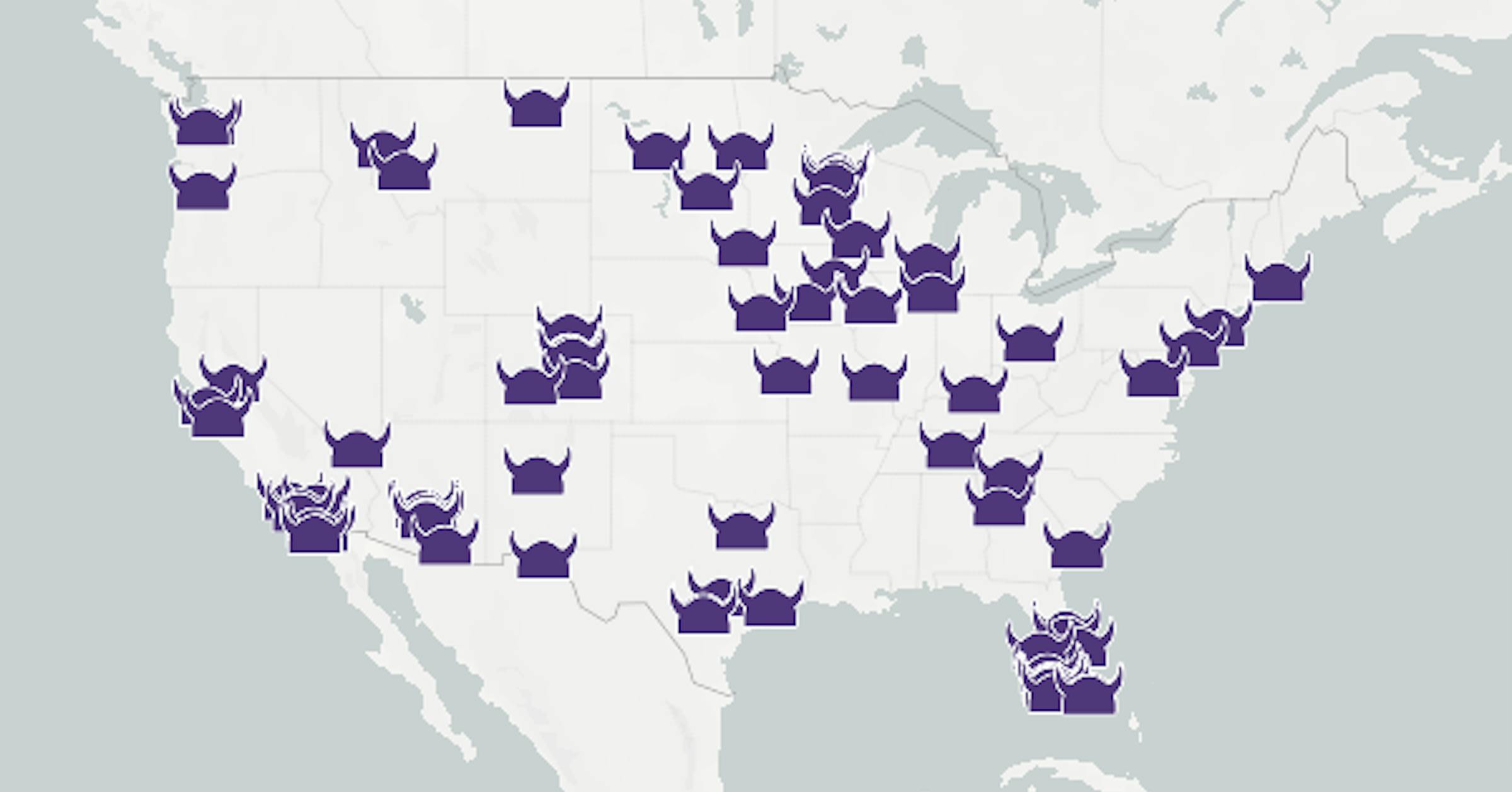 Minnesota Vikings bar finder Where to watch games across U.S.