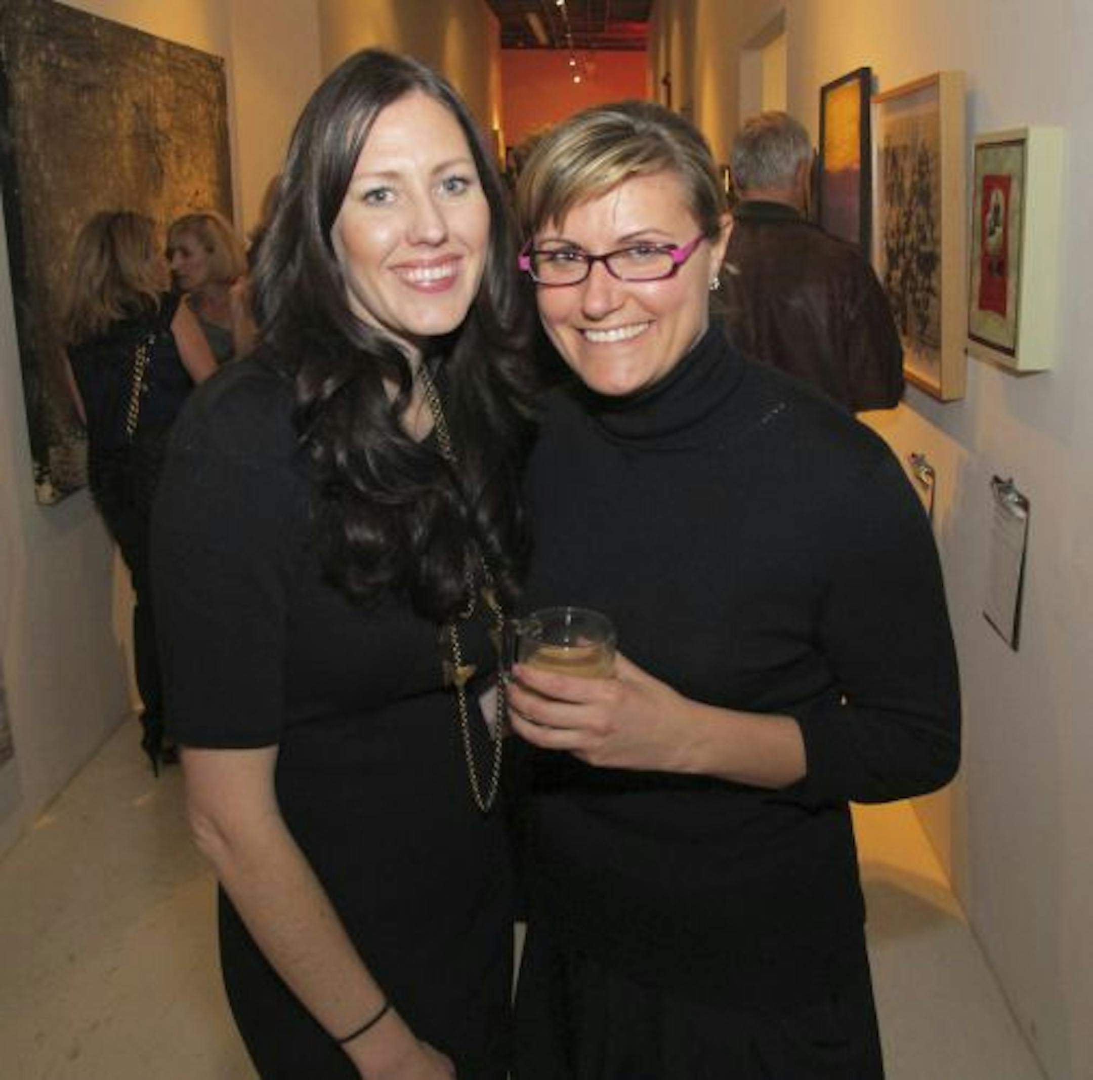 Amber Greenwalt and Sarah Curfman.
